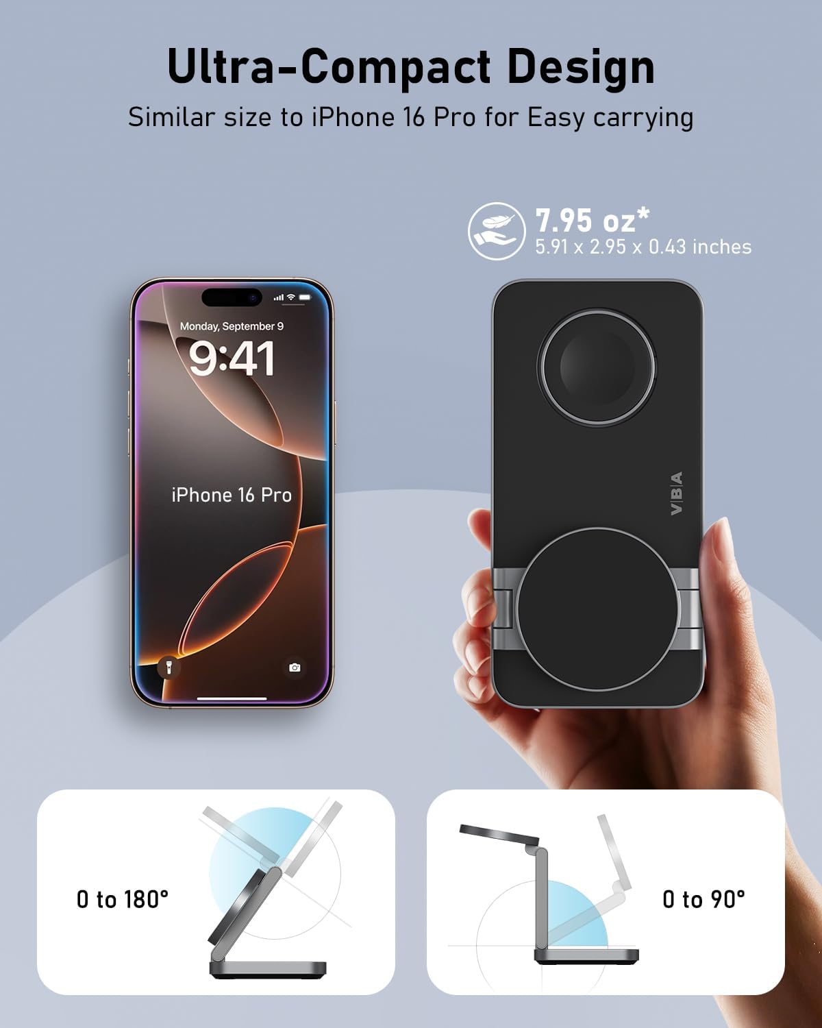 Thumbnail 3 de VBA 3-in-1 Wireless Charging Station 📱