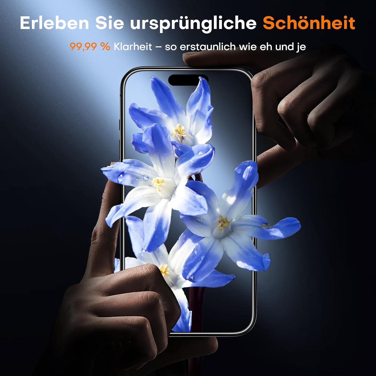 Thumbnail 5 de TOCOL iPhone 16 Panzerglas 6,1" Schutzfolie