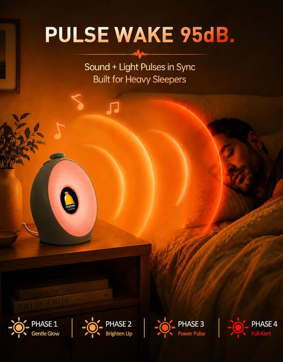 Thumbnail 3 de Dekala Sunrise Alarm Clock with 2.8-Inch Color Display