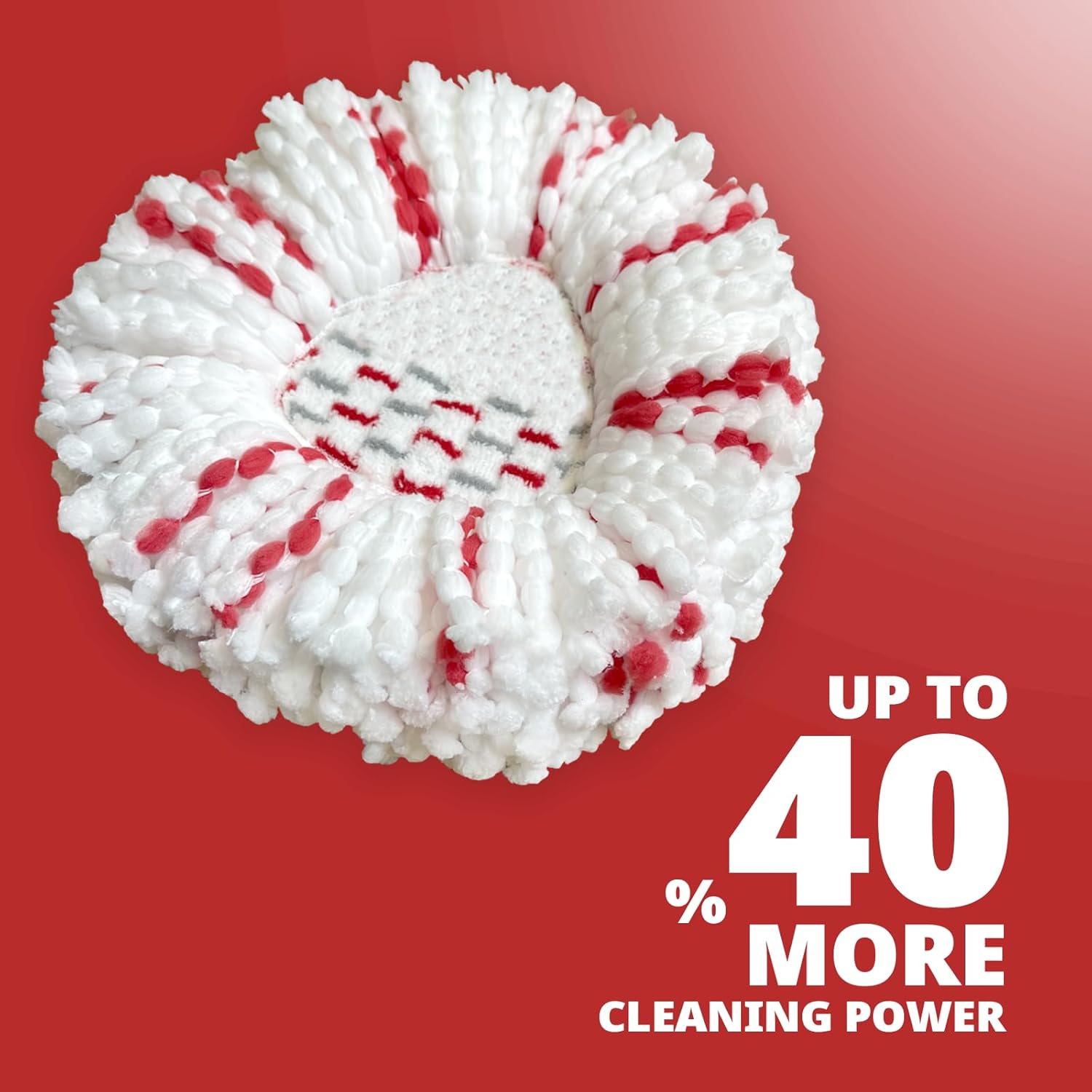 Thumbnail 2 de [2026 New Version] Mop Head Replacement — 3 Pack Spin Mop Heads for Easy Wring 1-Tank System
