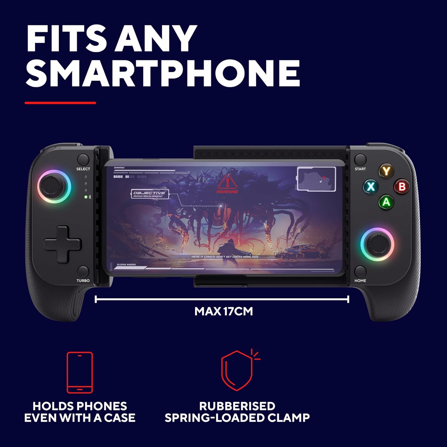 Thumbnail 4 de GXTrust Trust GXT 735 Mylox: Bluetooth mobile gaming controller for iPhone, Android, PS5 and Xbox