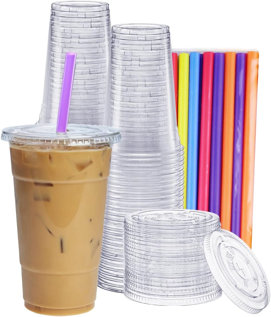 Detalle de GUSTO 24 oz Clear Cups 🥤