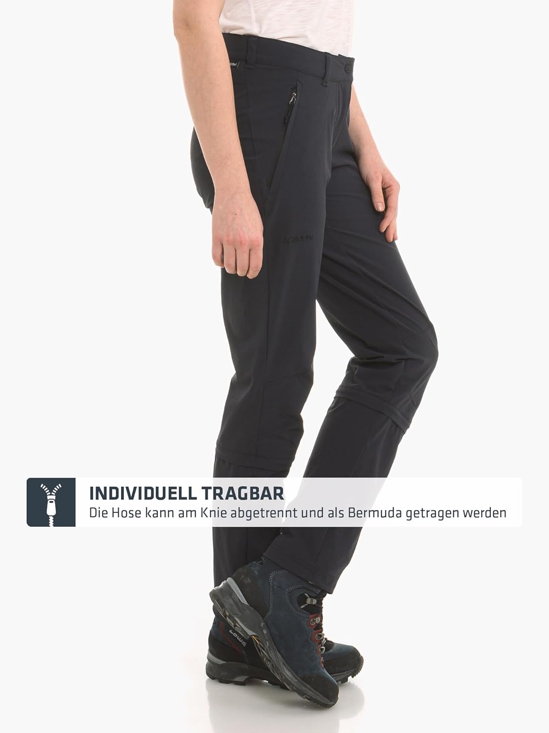 Thumbnail 3 de Schöffel Damen Pants Engadin1 – wasserabweisende Outdoorhose für Wanderungen mit 4-Wege-Stretch