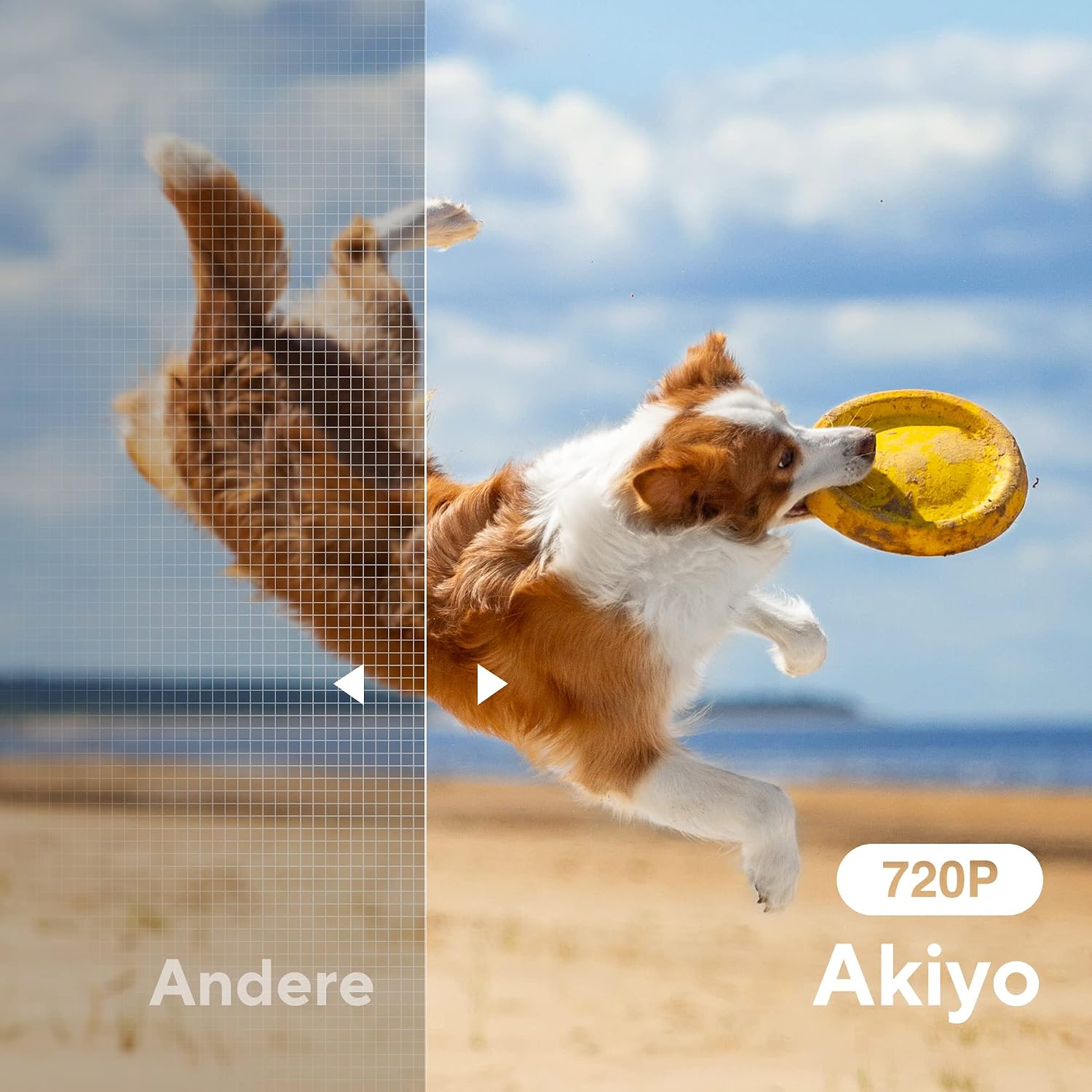 Detalle 2 de AKIYO O1 Beamer 1080p Heimkinoprojektor