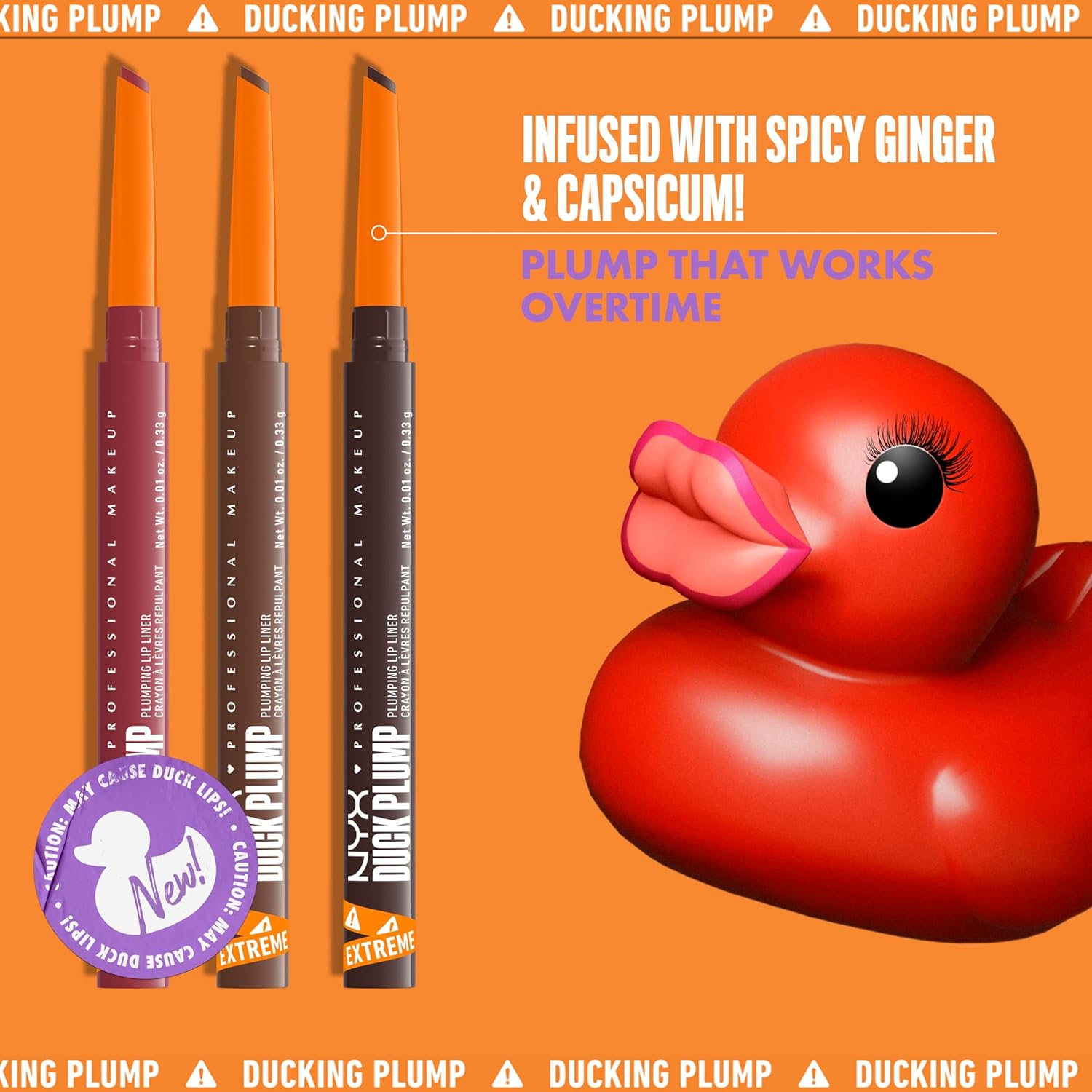 Detalle de NYX Professional Makeup Matita Effetto Rimpolpante Duck Plump – Nude Flip (0,33 g)