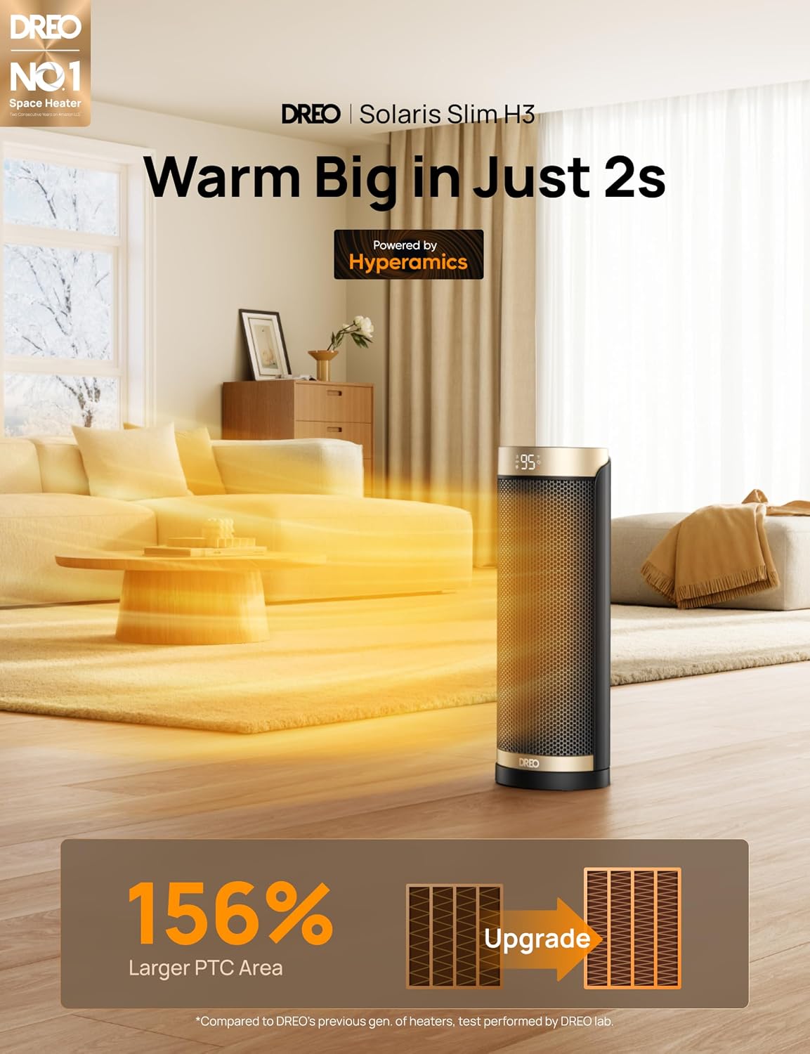 Thumbnail 1 de DREO Space Heater 1500W Portable Heater