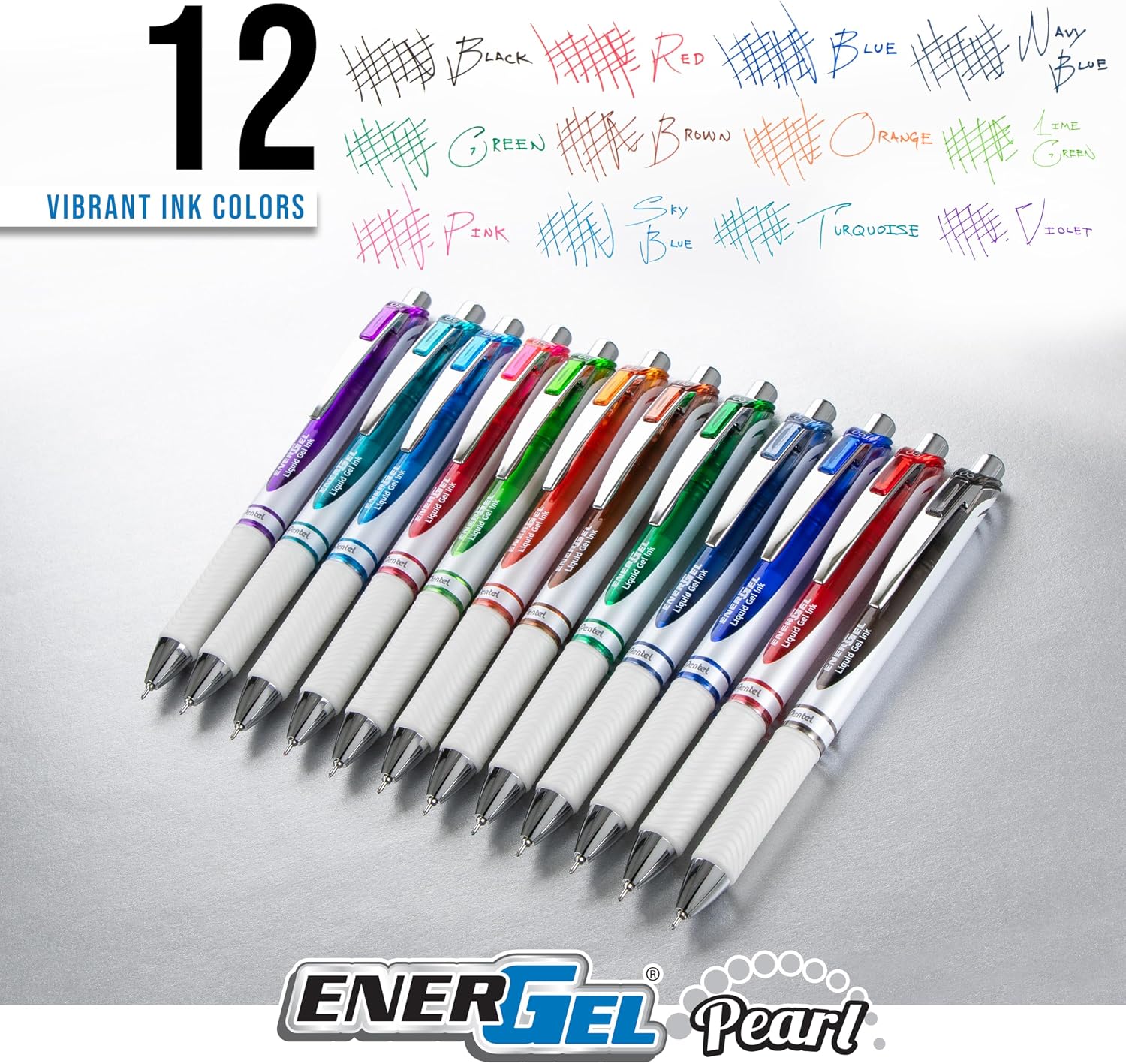Detalle de Pentel Gel Pens, 0.5 mm Needle Tip