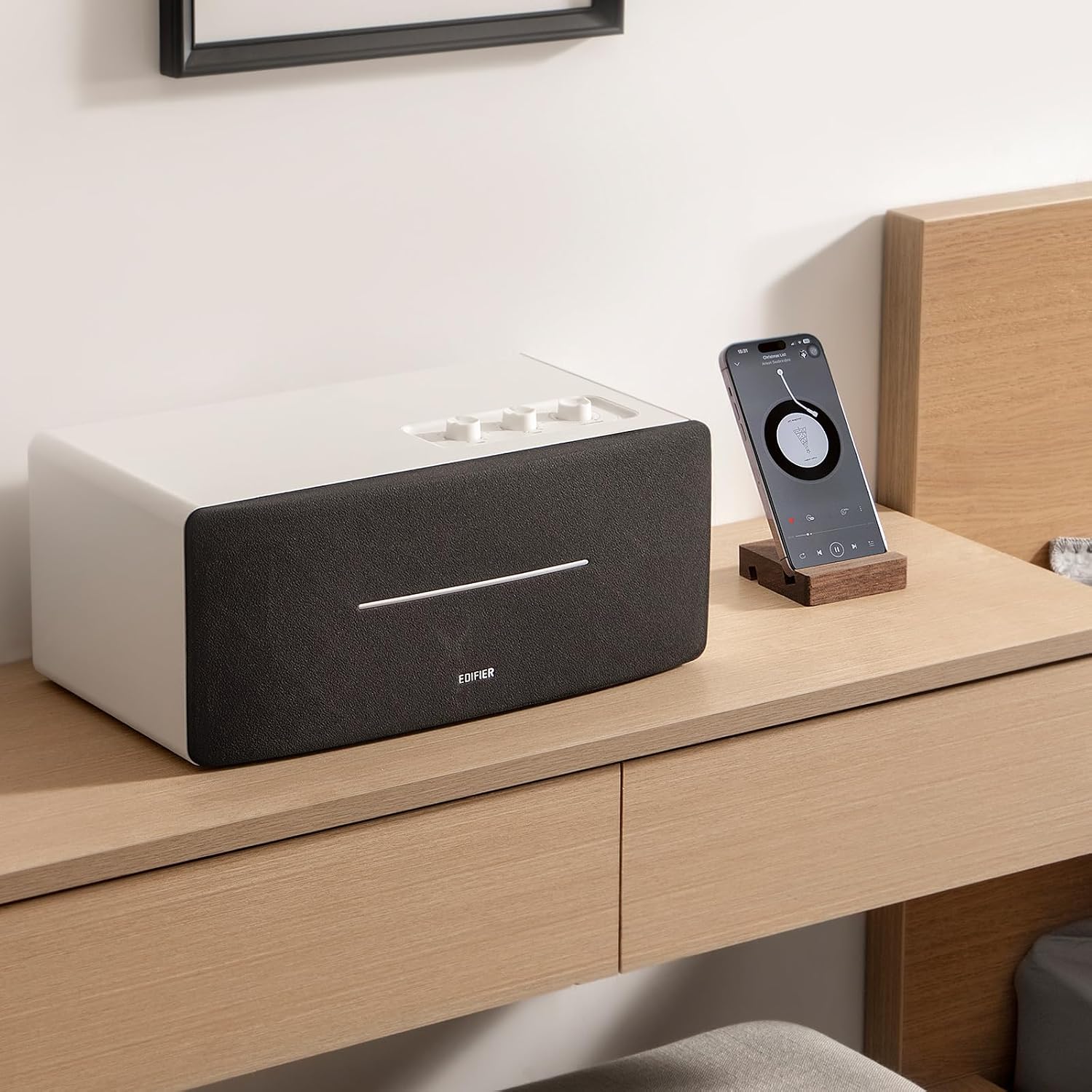 Detalle de EDIFIER D12: kompaktes Stereo-Lautsprechersystem mit Bluetooth 5.0 (70 W RMS)