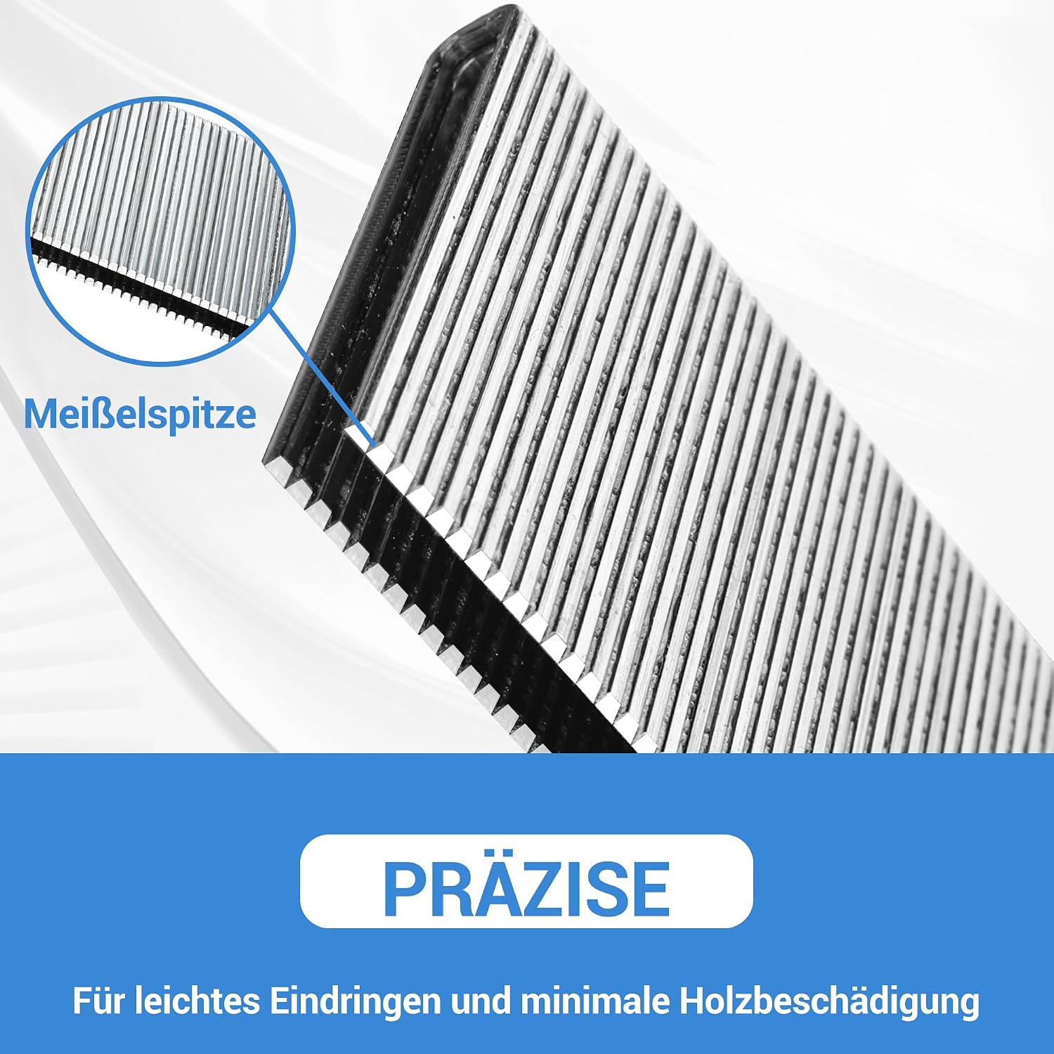 Thumbnail 3 de Meite 18 Gauge Klammern 5,7 x 32 mm, 4.000 Stück – Verzinkte Typ 90 für Polsterarbeiten