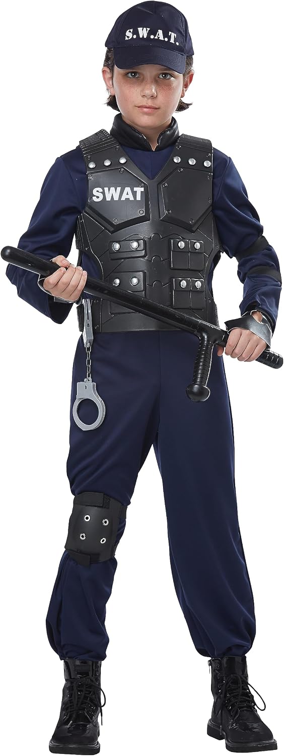 Detalle 2 de California Costumes SWAT Costume, 100% Polyester