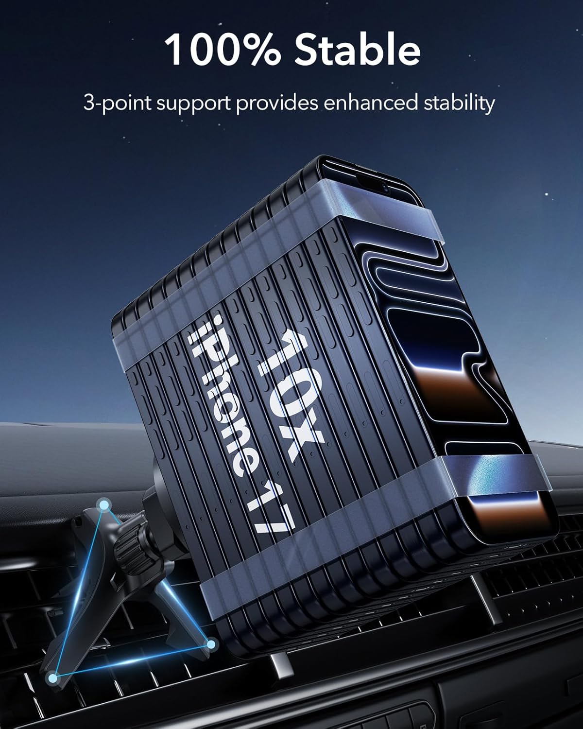 Thumbnail 3 de ESR MagSafe Car Mount 2300g