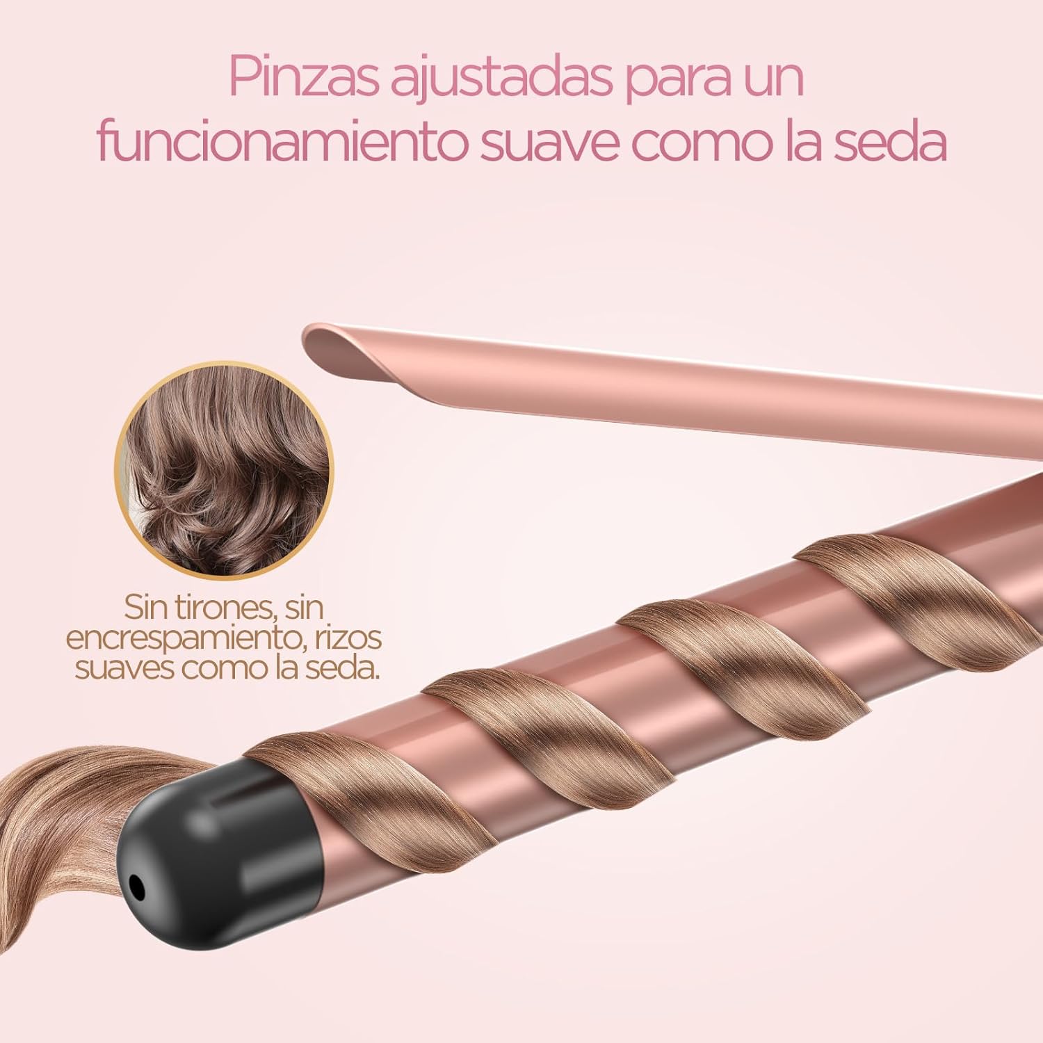Thumbnail 6 de BESTOPE PRO 25 mm Rizador de pelo Ondas LCD