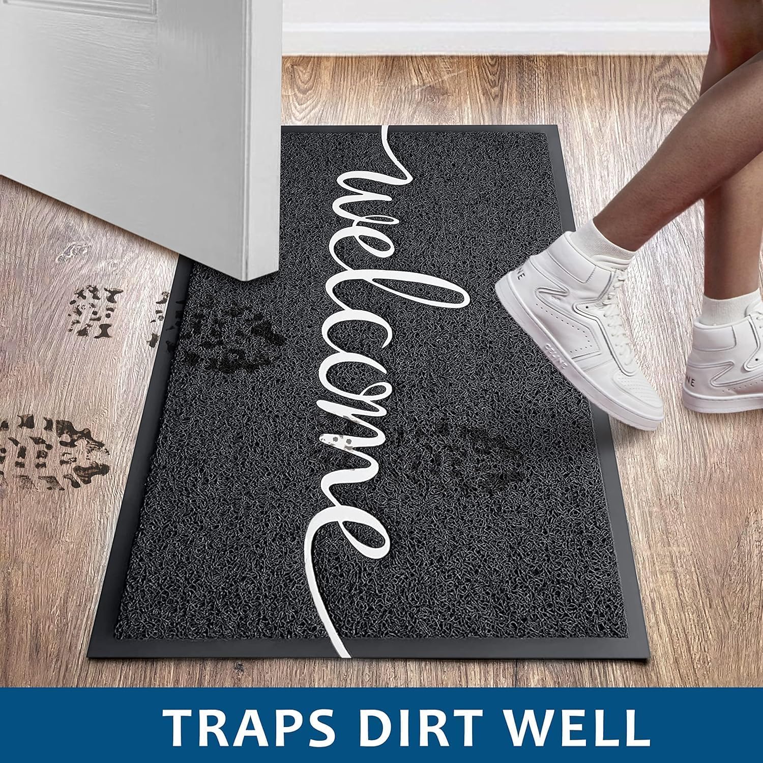 Thumbnail 4 de EARTHALL Door Mat 3-Pack 30"x17.5" welcome rug