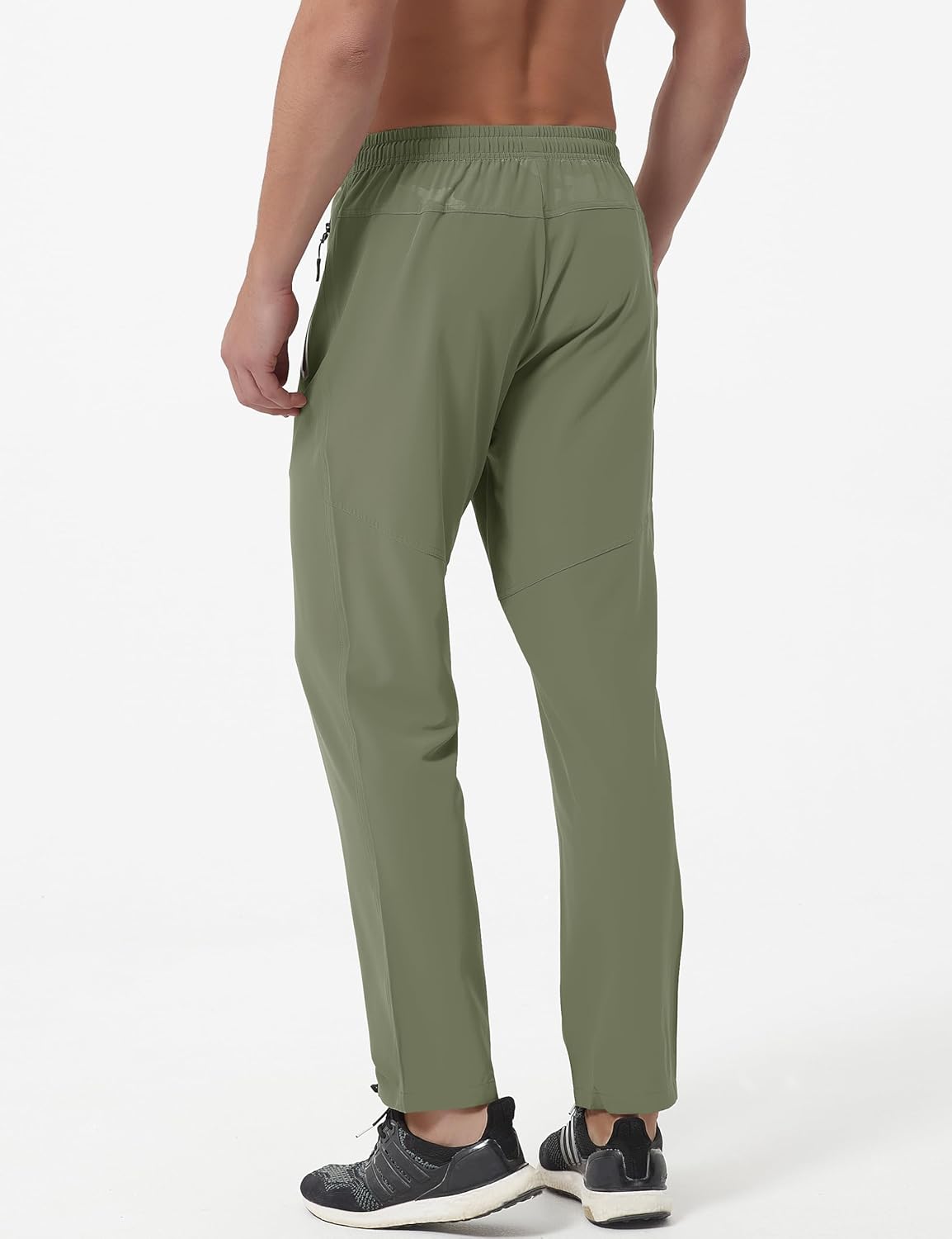 Detalle de EKLENTSON Men's Trousers: Lightweight Outdoor Hiking & Running Trousers