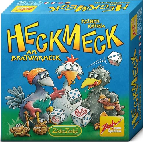Detalle de Zoch 601125200 – Heckmeck am Bratwurmeck: Turbulentes Würfelspiel im Hühnerambiente