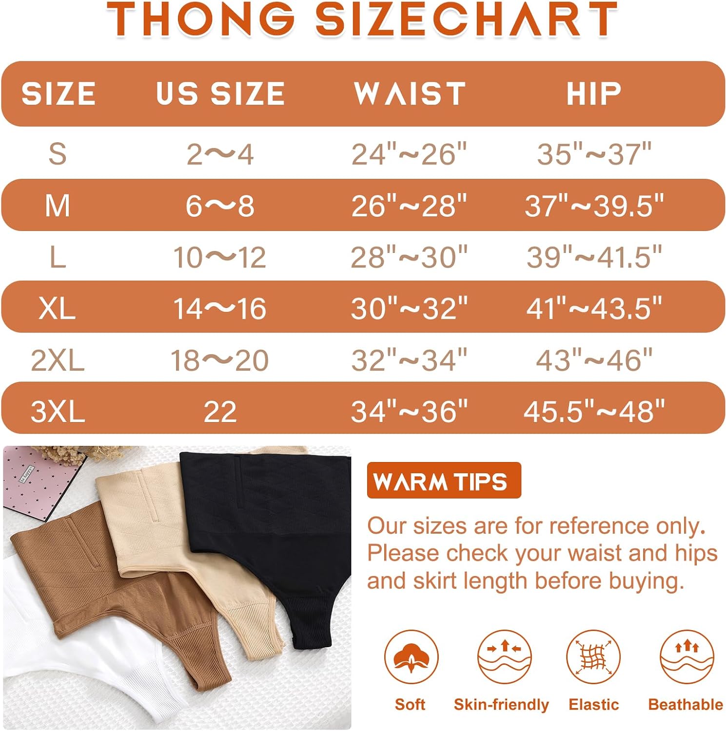 Detalle 2 de Werena Tummy Control Thong Shapewear