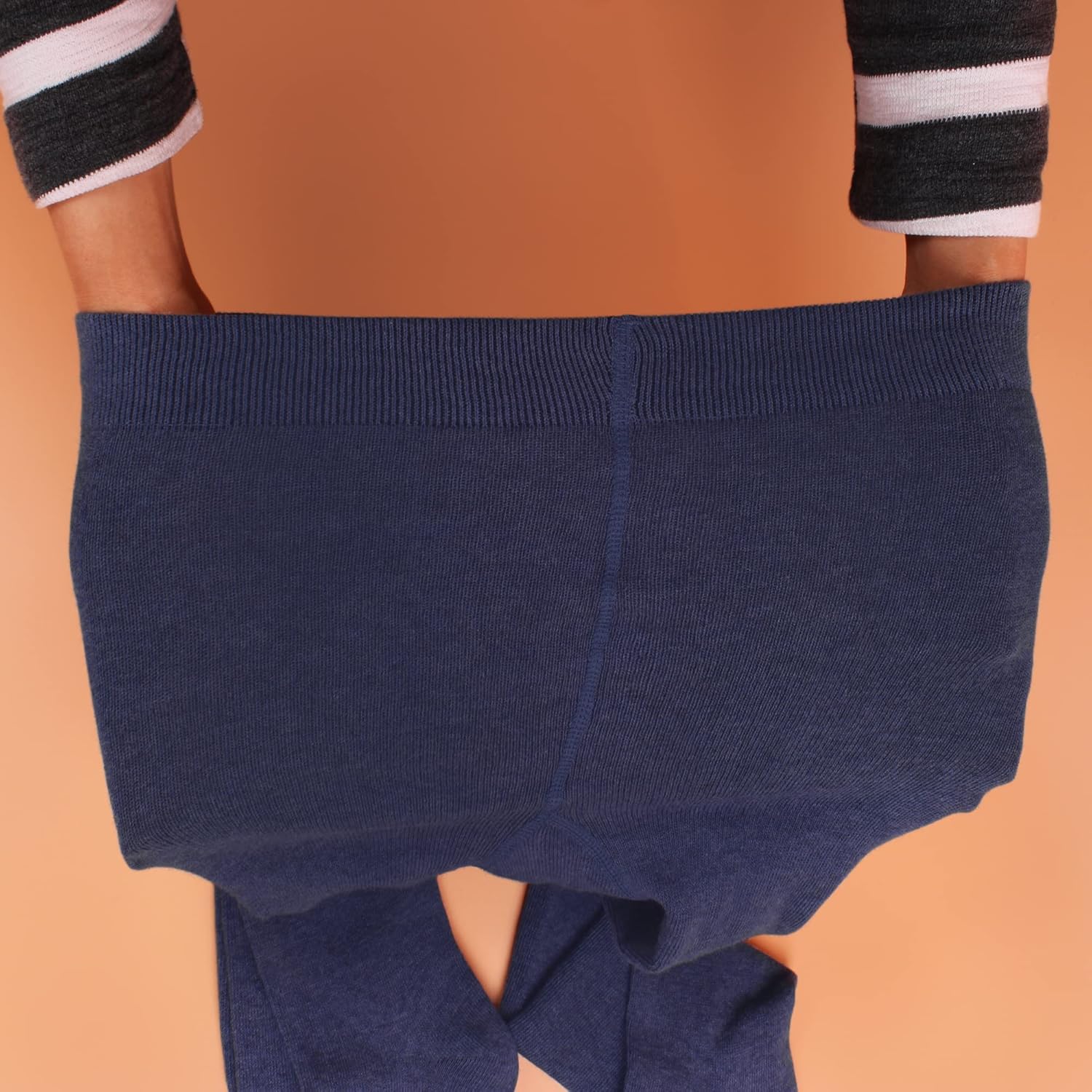 Detalle 2 de Libella Lot de 3 collants pour enfants garçons – coton tricoté, uni, 2710