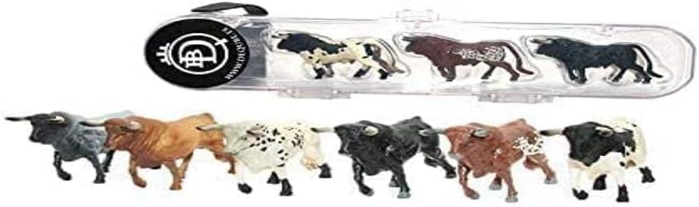 Detalle de DeQUBE 901A1200 Tubo de 6 Mini Toros Bravos