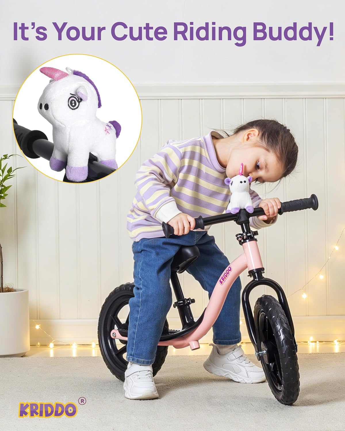 Detalle 2 de KRIDDO Toddler Balance Bike 24 Months