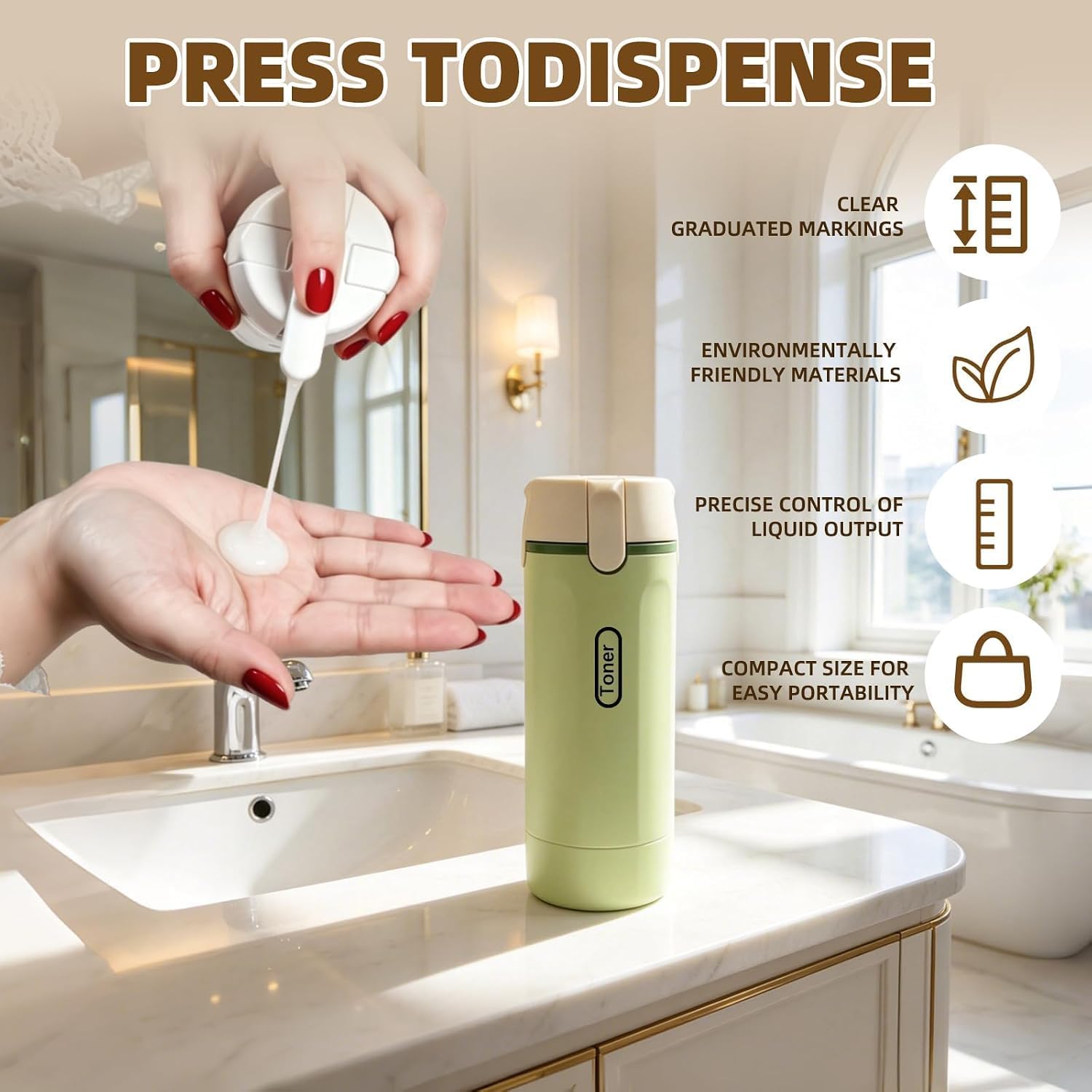 Detalle de Travel Dispenser Bottle Set 30 mL