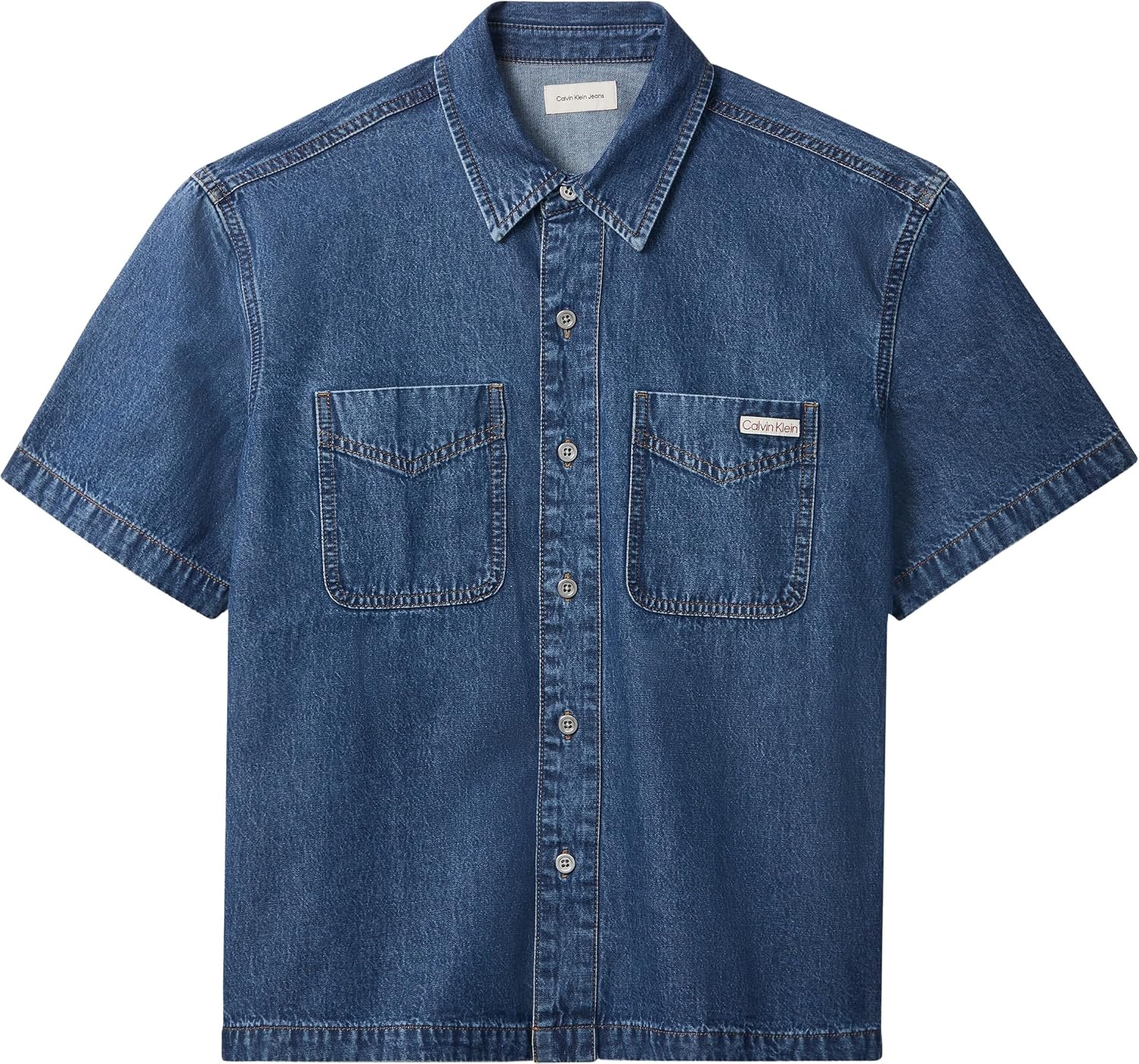 Detalle de Calvin Klein Altre Camicie Uomo – Originale e Versatile