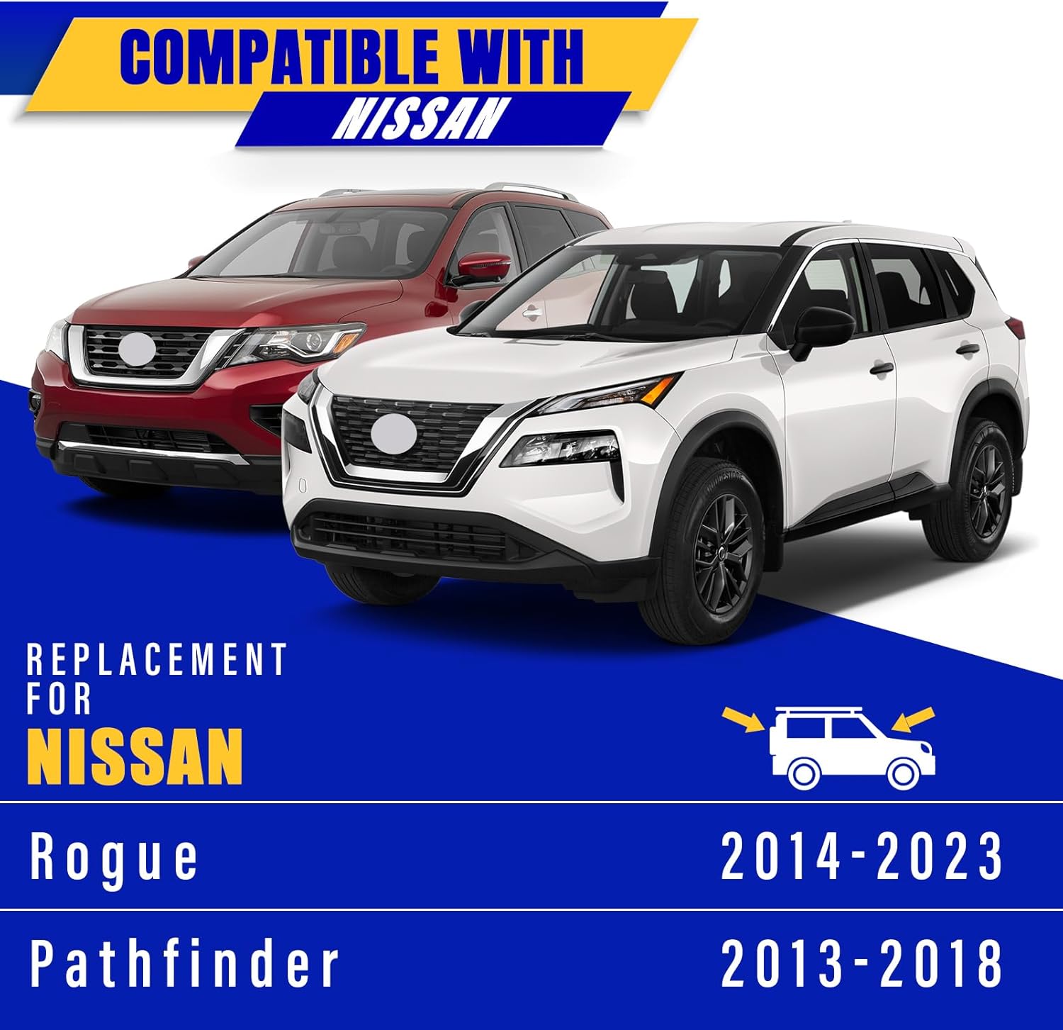Thumbnail 4 de Nissan Rogue 2014–2023 wiper blades 26,17,12 in