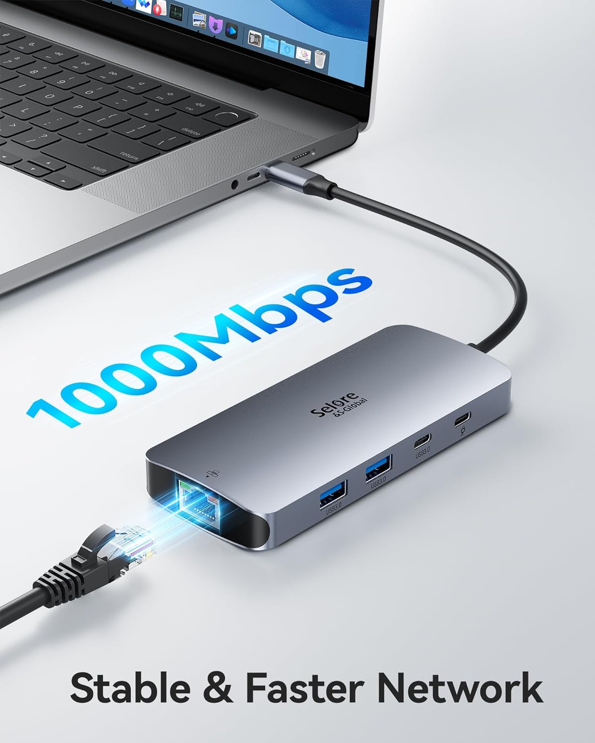 Thumbnail 5 de USB-C Docking Station Dual Monitor 8 in 1