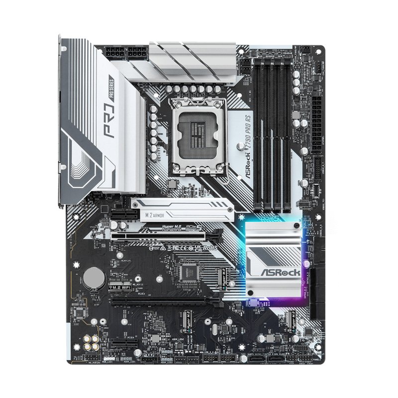 Thumbnail 2 de ASRock Z790 PRO RS: placa base RS para Intel 13ª/12ª gen (DDR5, PCIe 5.0)