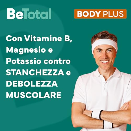 Detalle de Be-Total Body Plus – Integratore Stanchezza e Debolezza Muscolare, 20 Bustine agrumi
