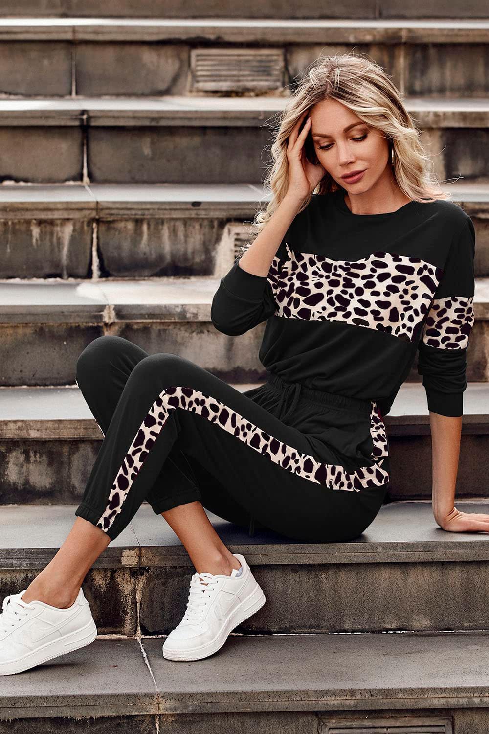 Thumbnail 4 de PRETTYGARDEN 2026 Lounge Set long sleeve top and pants