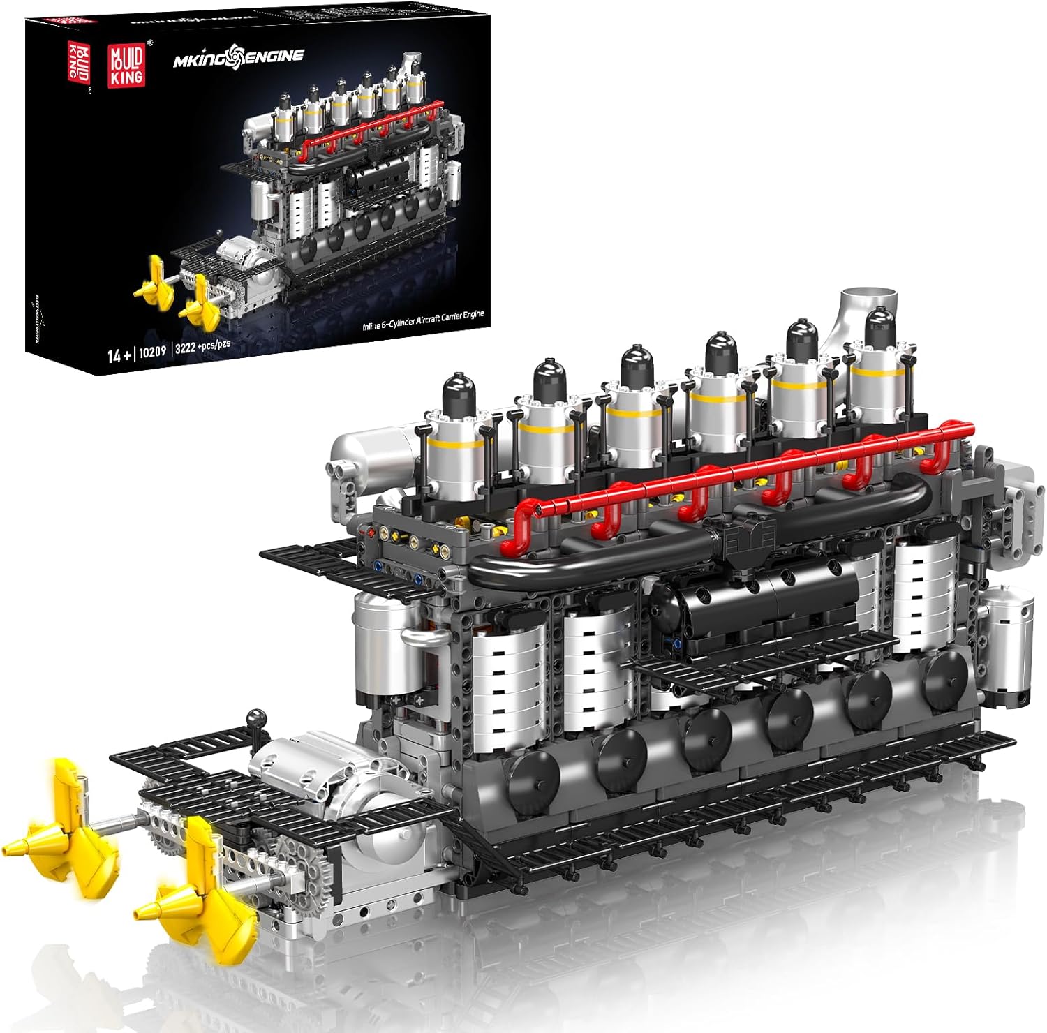 Jeu Mould King 10209 avec 3222 blocs ⚙