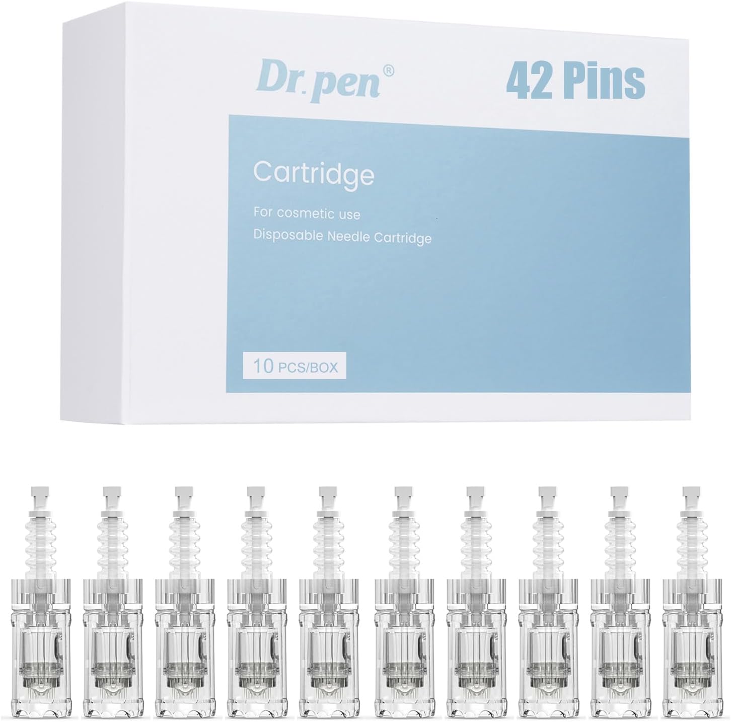 Detalle 2 de Dr.pen A10 Cartucce 36 Pins – Confezione da 10 Aghi di Ricambio originali per Microneedling Ultima A10