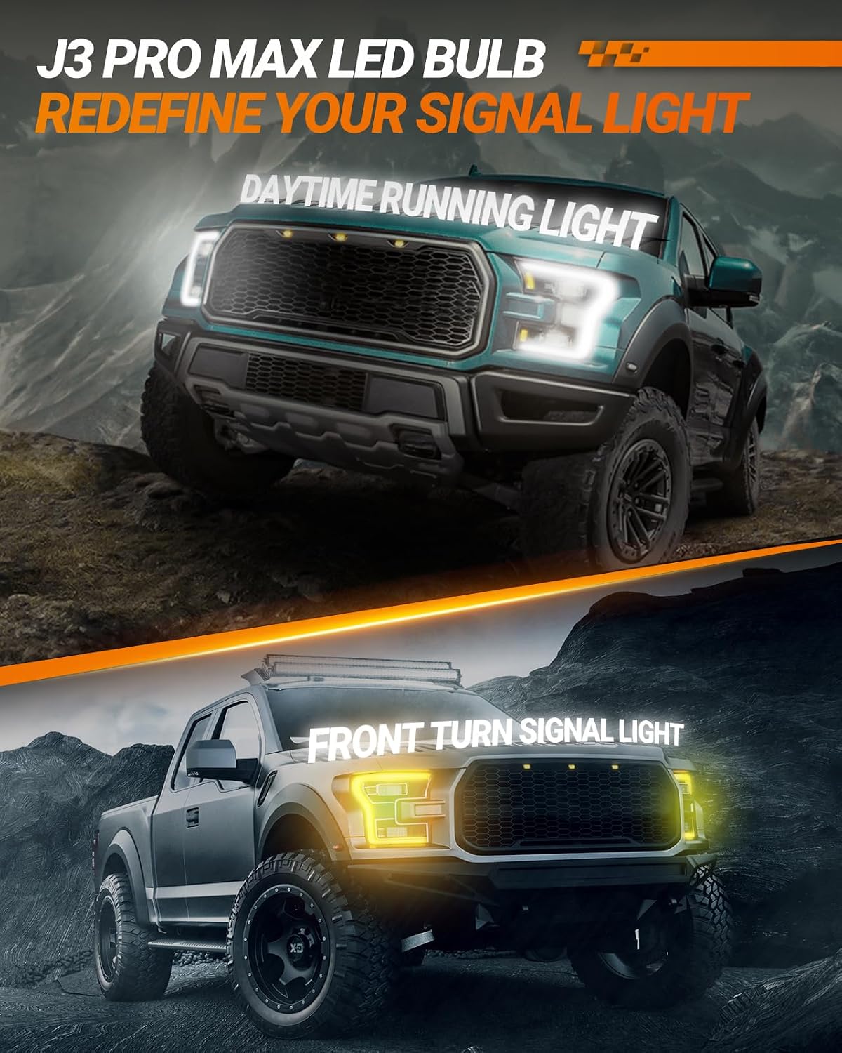 Detalle 2 de SEALIGHT 3157 3200LM Dual Color LED Bulb