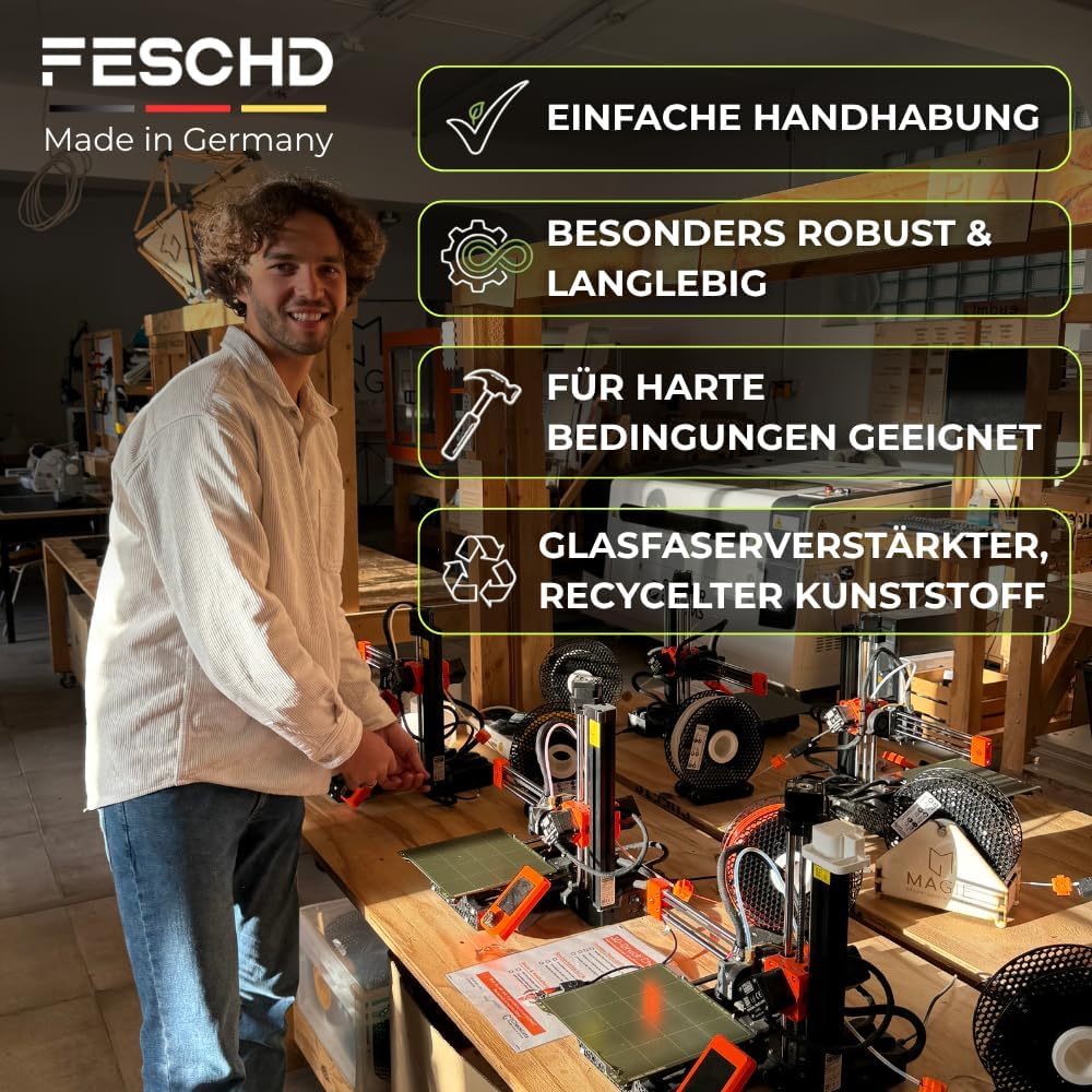 Thumbnail 6 de FESCHD Fahrrad-Handyhalterung mit Doppelsicherung – Universell kompatibel, Made in Germany