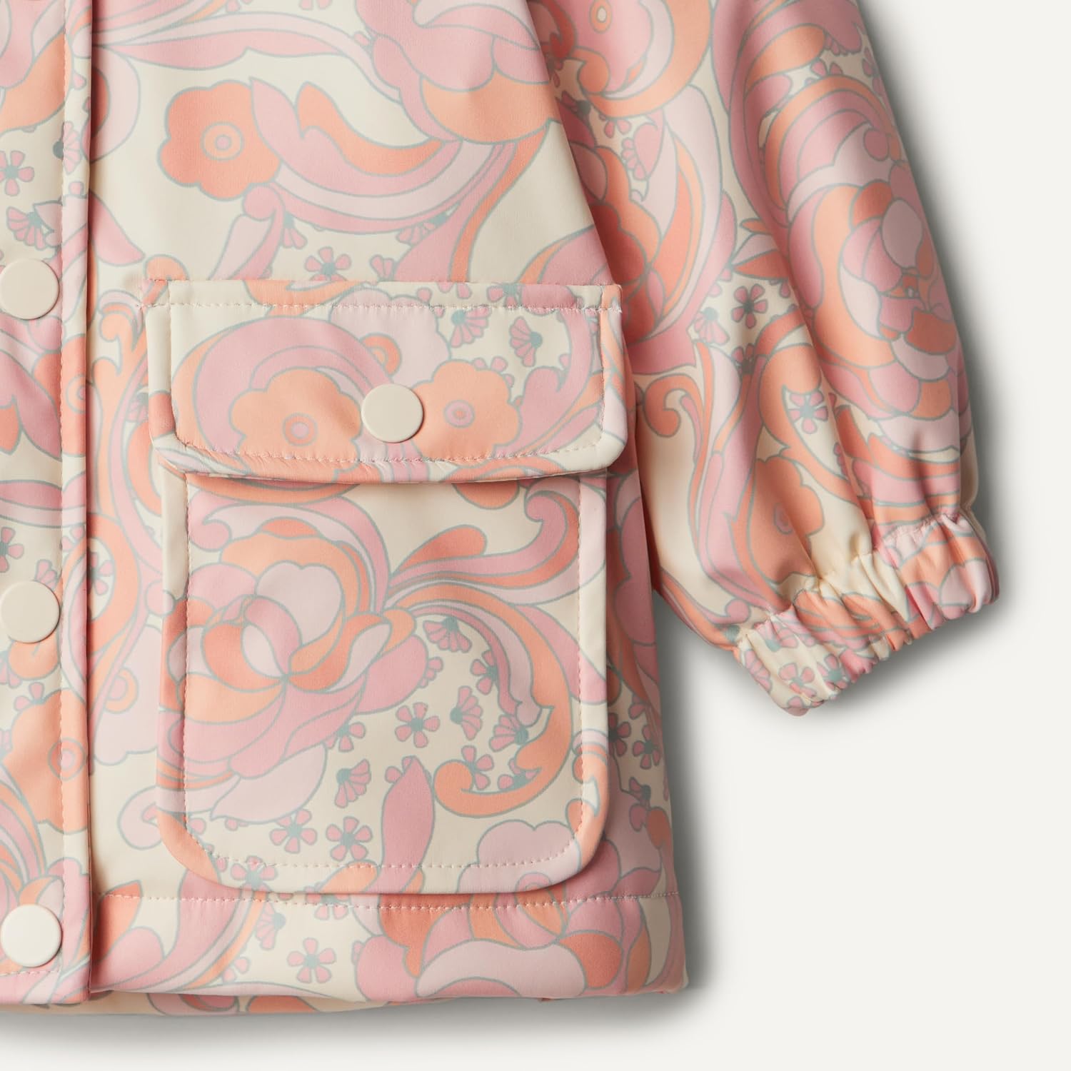Detalle de Amazon Essentials Baby – Mädchen Wasserabweisende Regenjacke