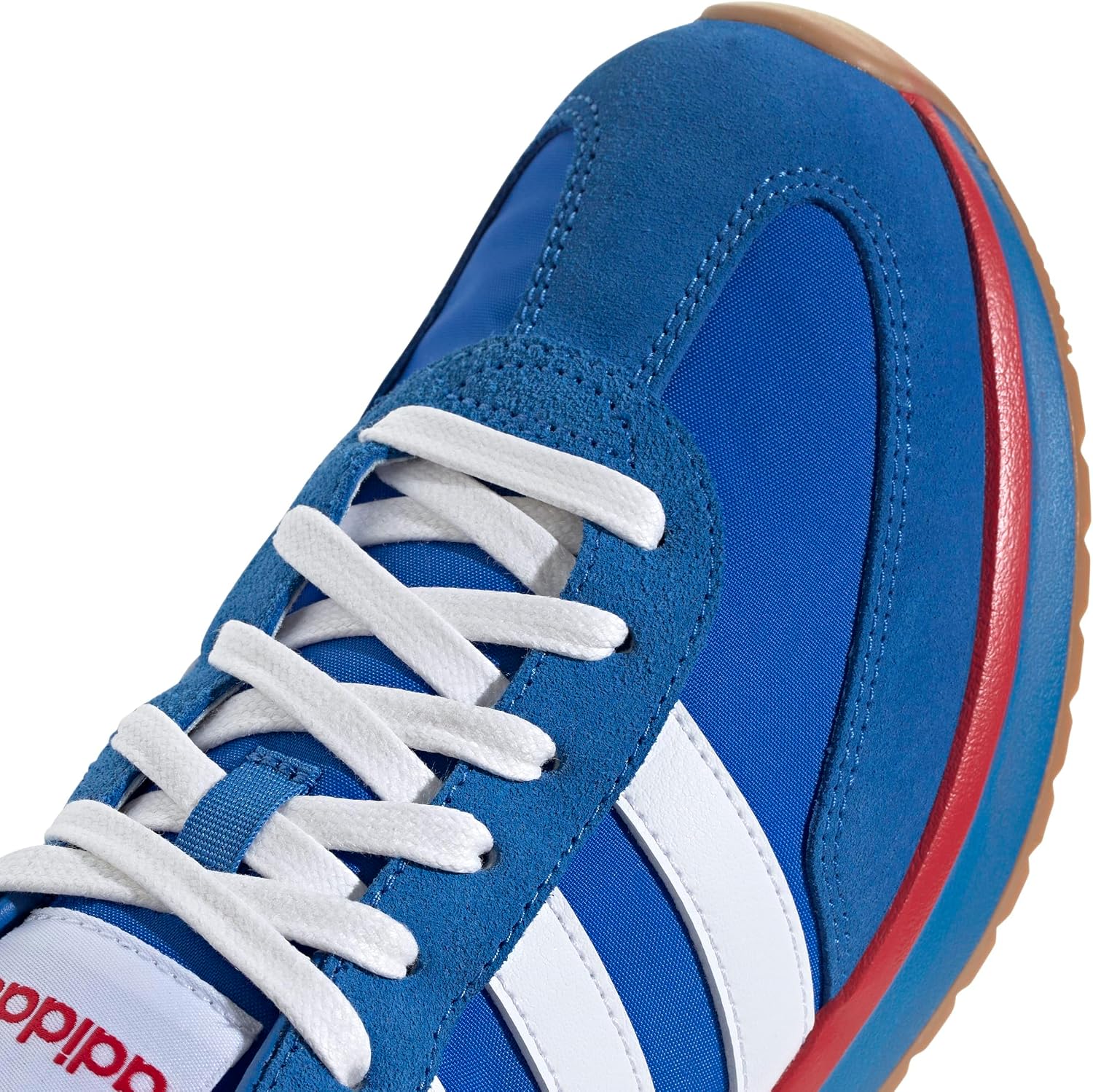 Detalle de adidas Run 70S 2.0 Shoes para Hombre - Bright Royal/FTWR White/Better Scarlet, talla 43 1/3 EU