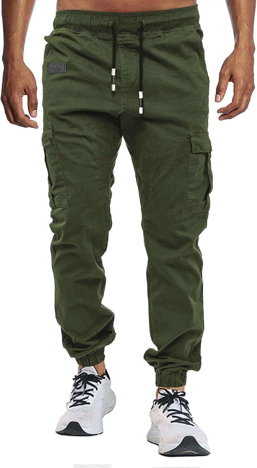 Detalle de VMSUCIJ Mens Cargo Trousers Joggers for Men UK Work Trousers Outdoor Pants