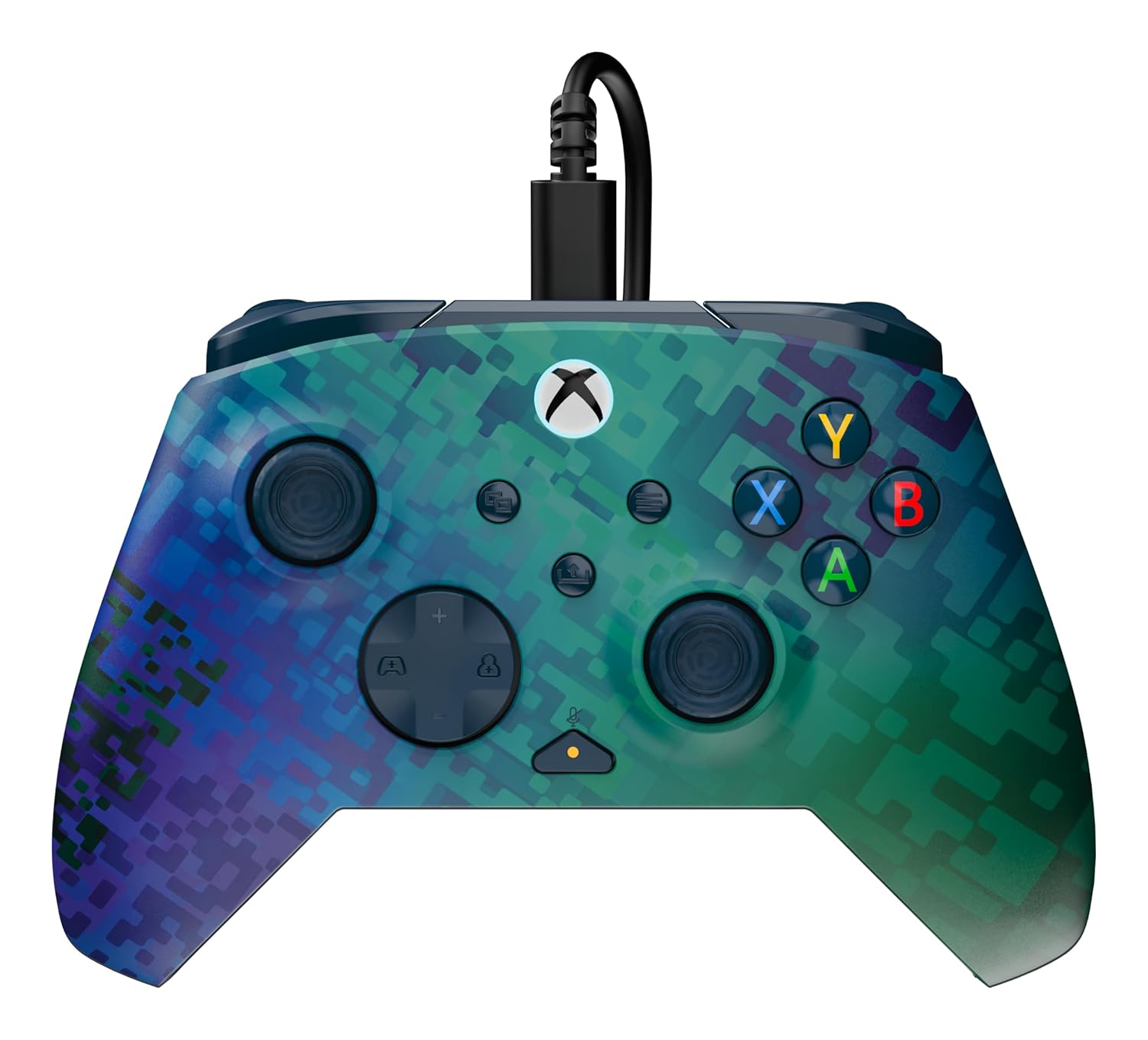Thumbnail 1 de Turtle Beach Rematch Advanced Glitch Green – kabelgebundener Controller mit anpassbaren Tasten und Rumble