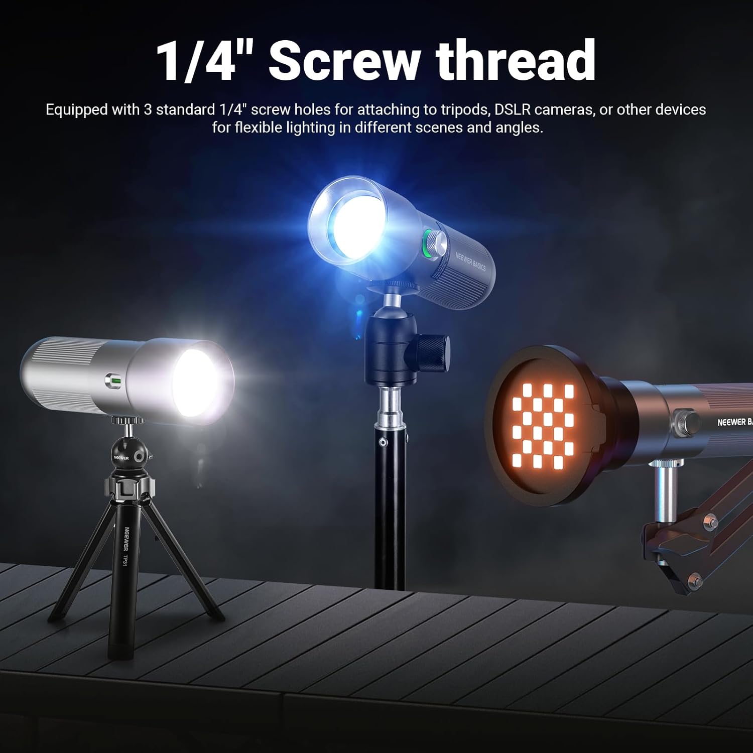 Thumbnail 5 de NEEWER FL10 RGB photography flashlight