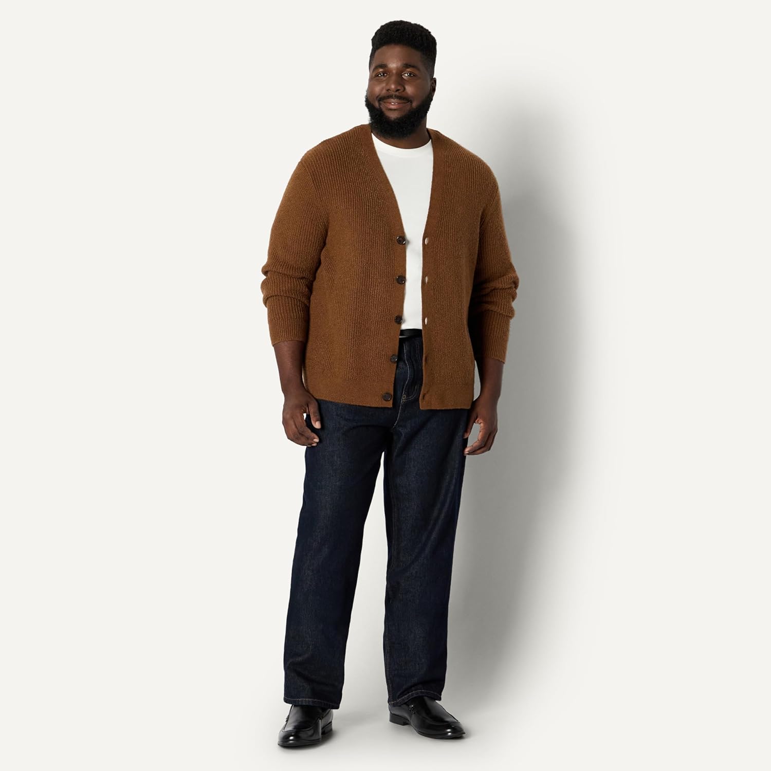 Thumbnail 6 de Amazon Essentials Men’s Relaxed-Fit Cotton Blend Cardigan