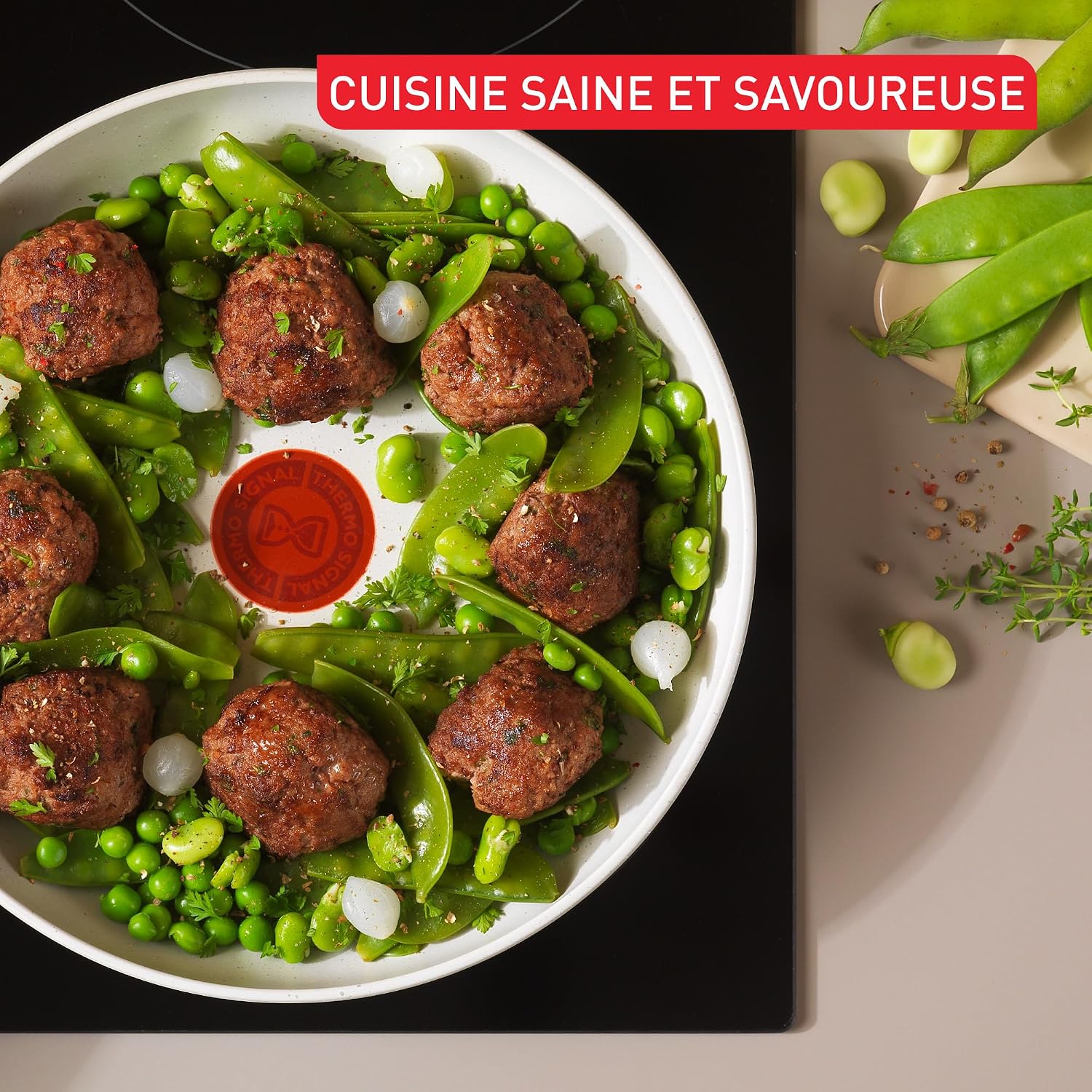 Thumbnail 5 de Tefal Stone White Batterie de cuisine G199S544