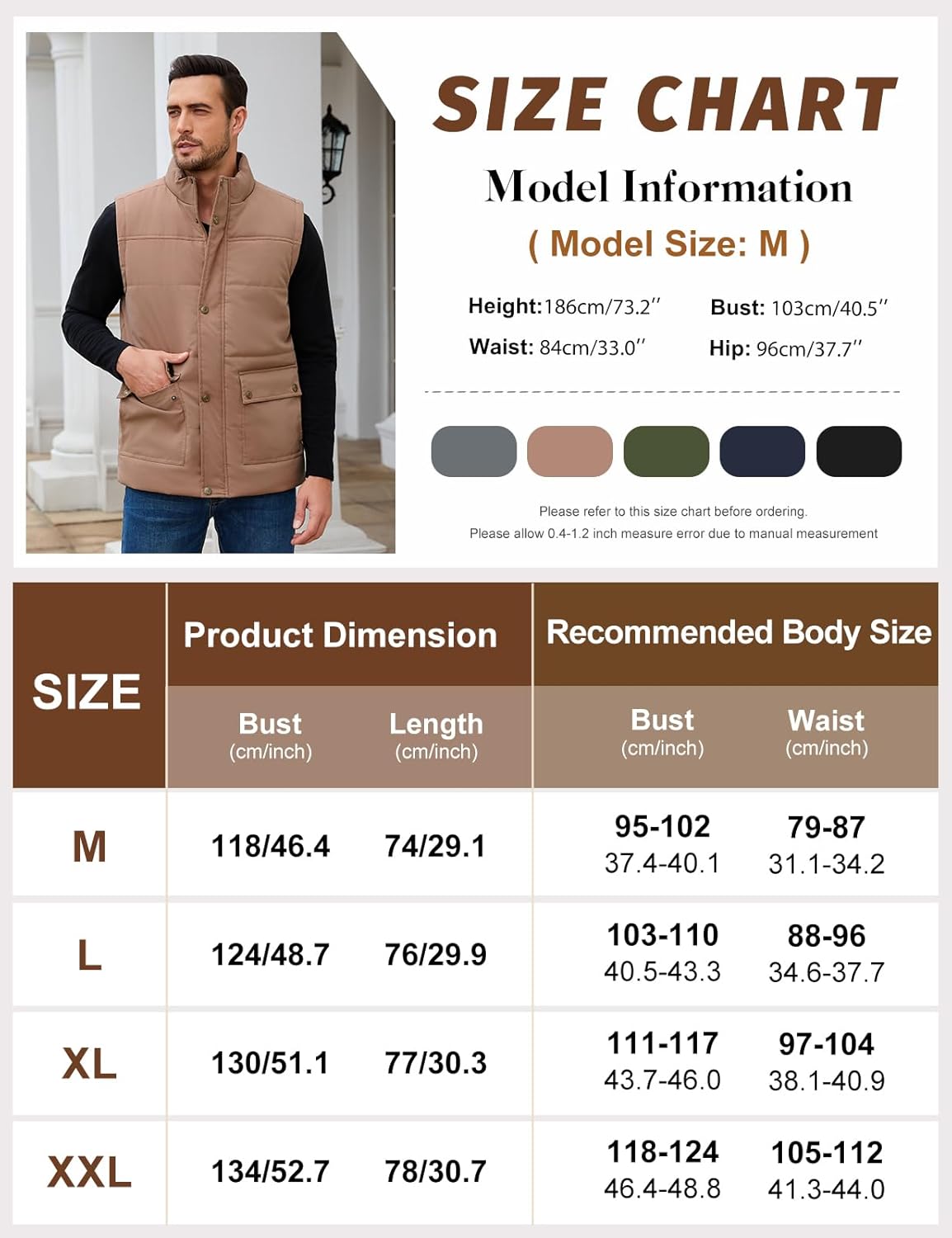 Thumbnail 6 de Xnova Veste Sans Manches Homme Doublure Polaire — Chaude et Polyvalente