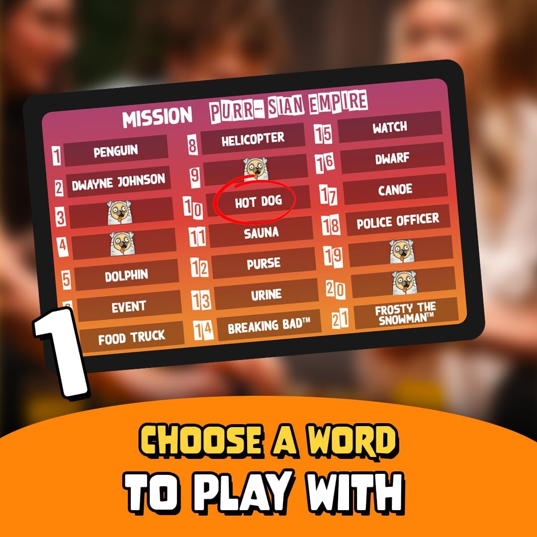 Detalle de Little Secret: Bluffing Board Game for 4–9 Players