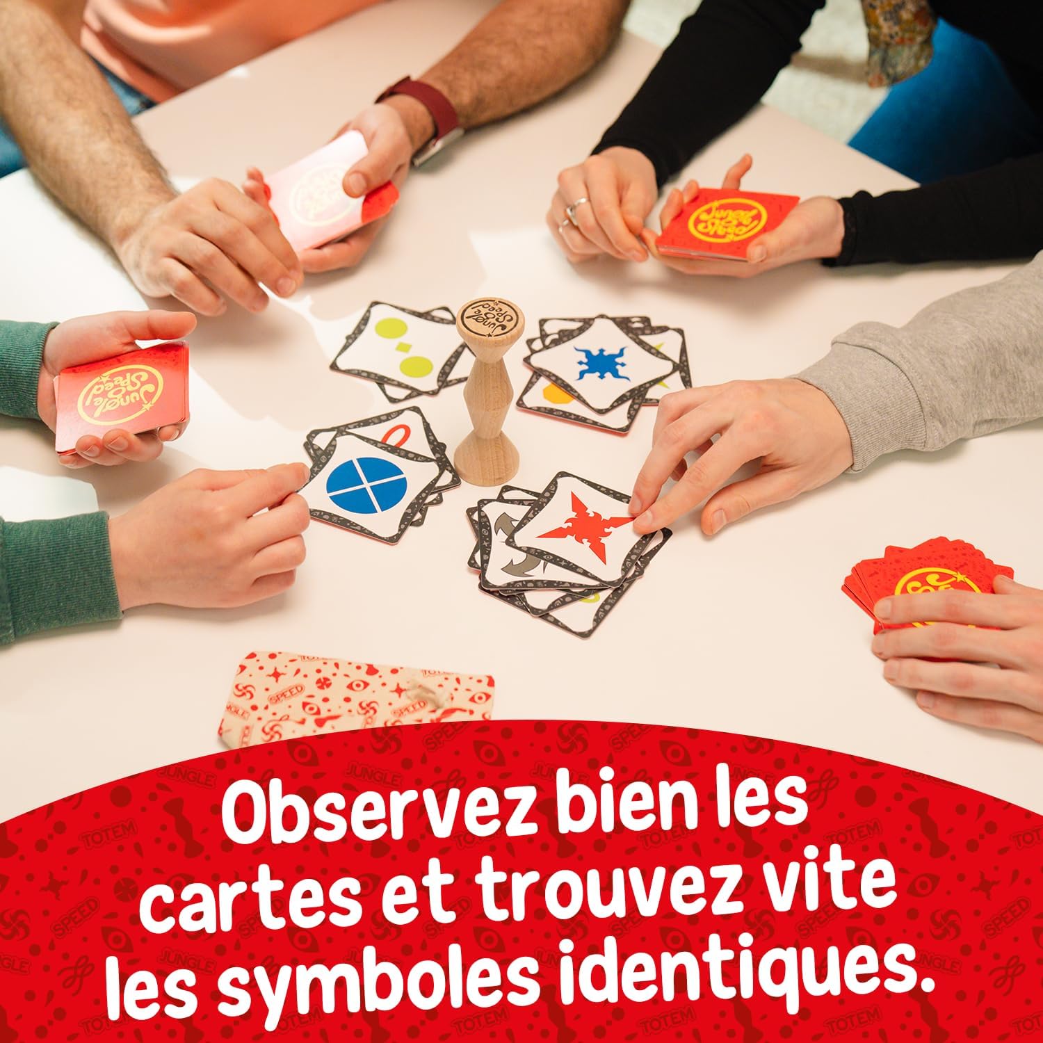 Detalle 2 de Jungle Speed Classique de Jungle Speed — Jeu de réflexe pour enfants dès 7 ans