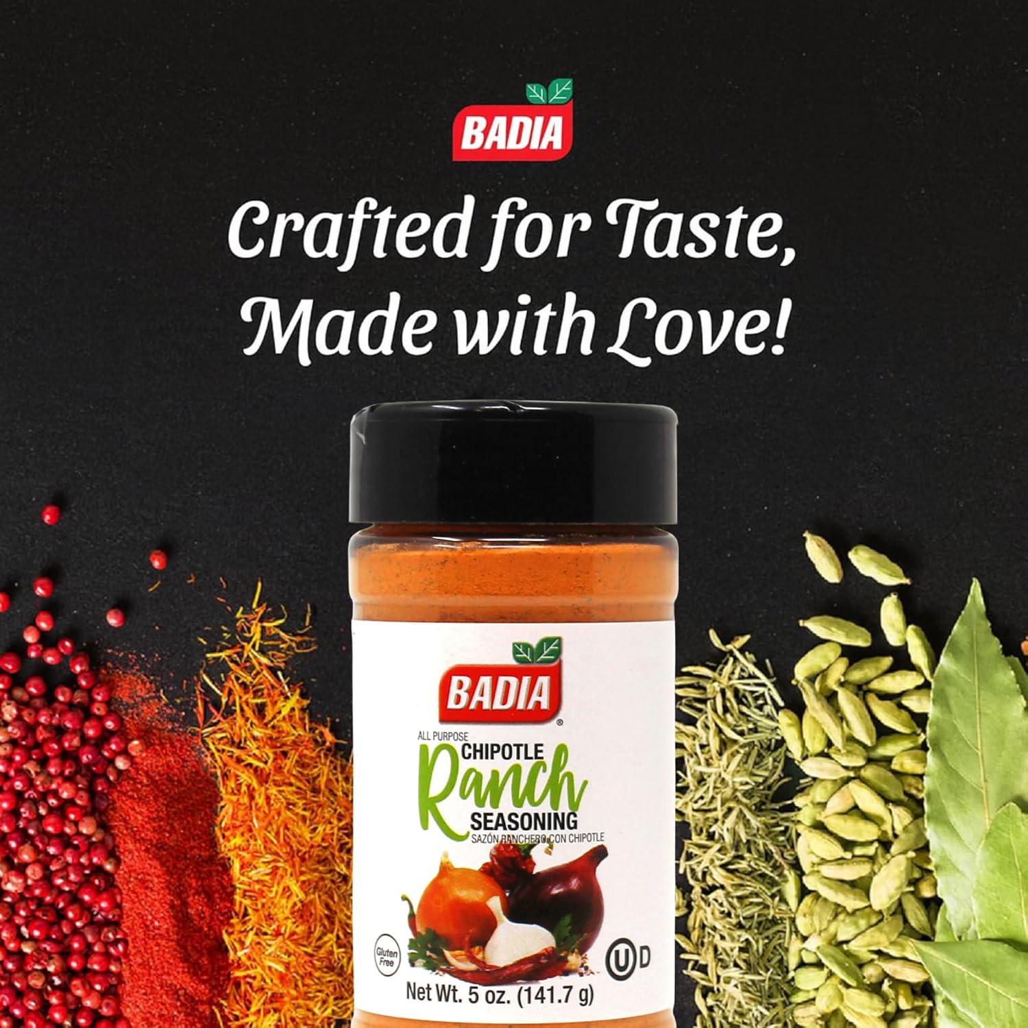 Detalle 2 de Badia OM-ITT7-ZSU1 Chipotle Ranch Seasoning, 5 oz for Grilling and Dips
