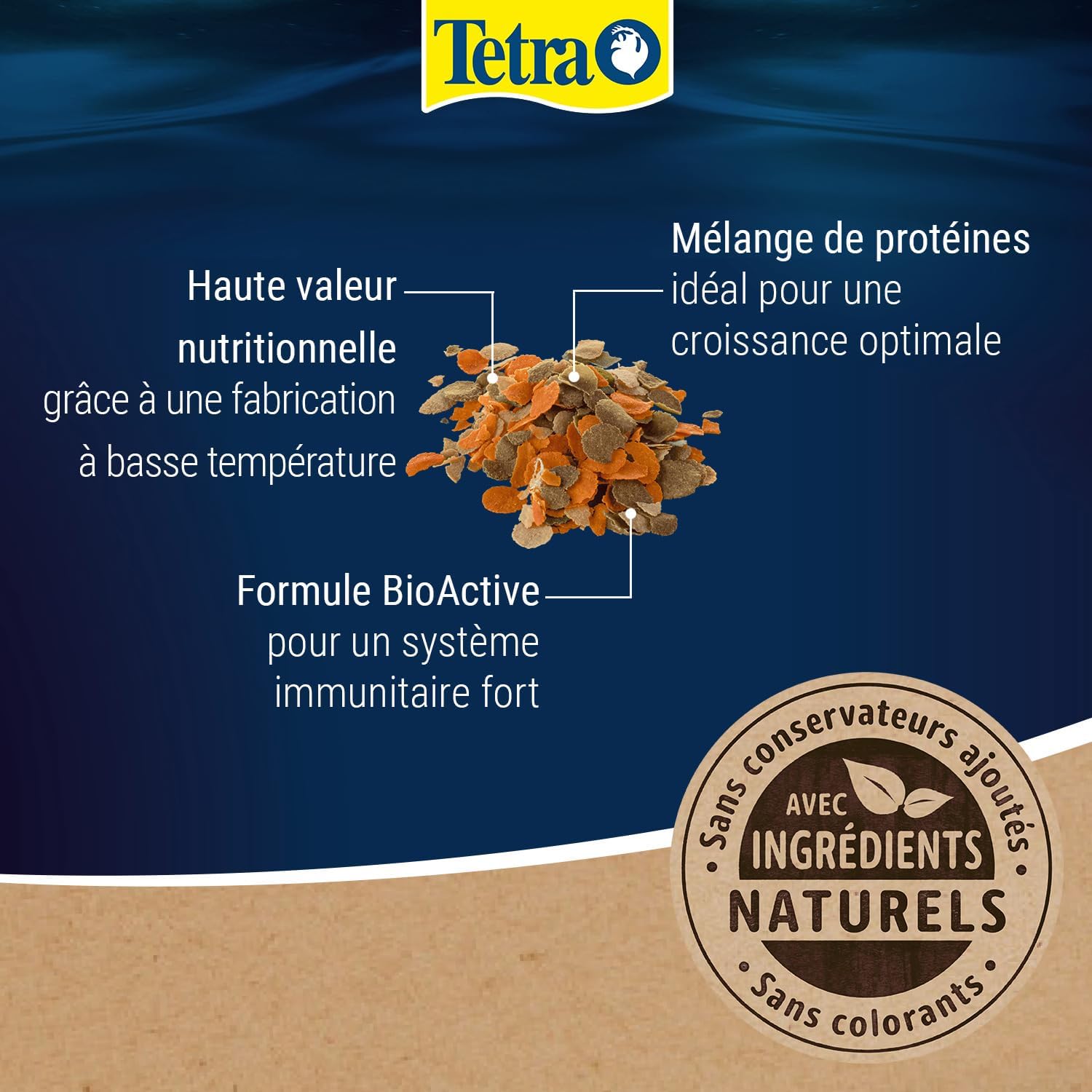 Thumbnail 5 de TetraMin XL Crisps Nutri Evolution – Aliment complet en pétales pour poissons tropicaux de grande taille