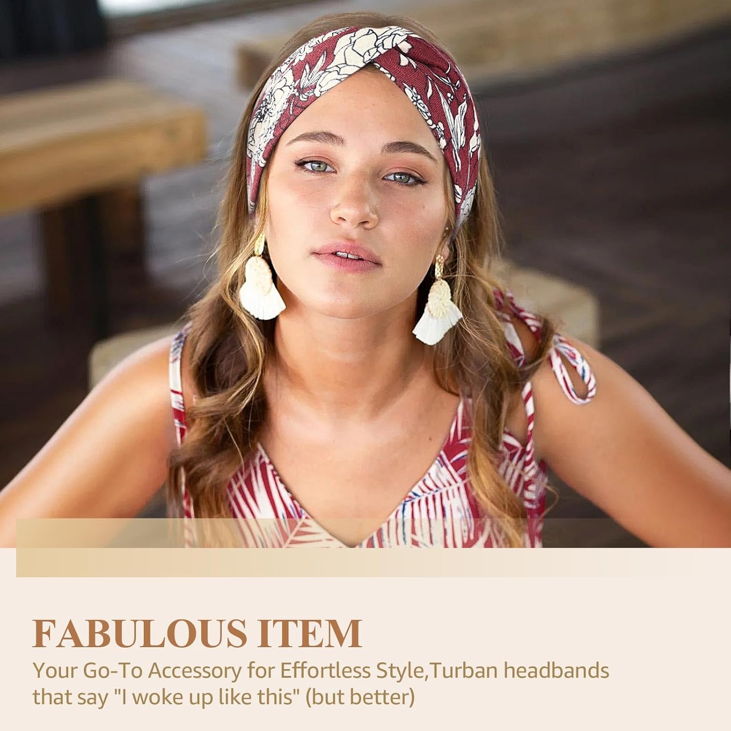 Thumbnail 1 de BELEVO 6 x Bandeau Cheveux Femme Antidérapant – Lot de 6, Rose, Elastique & Confort