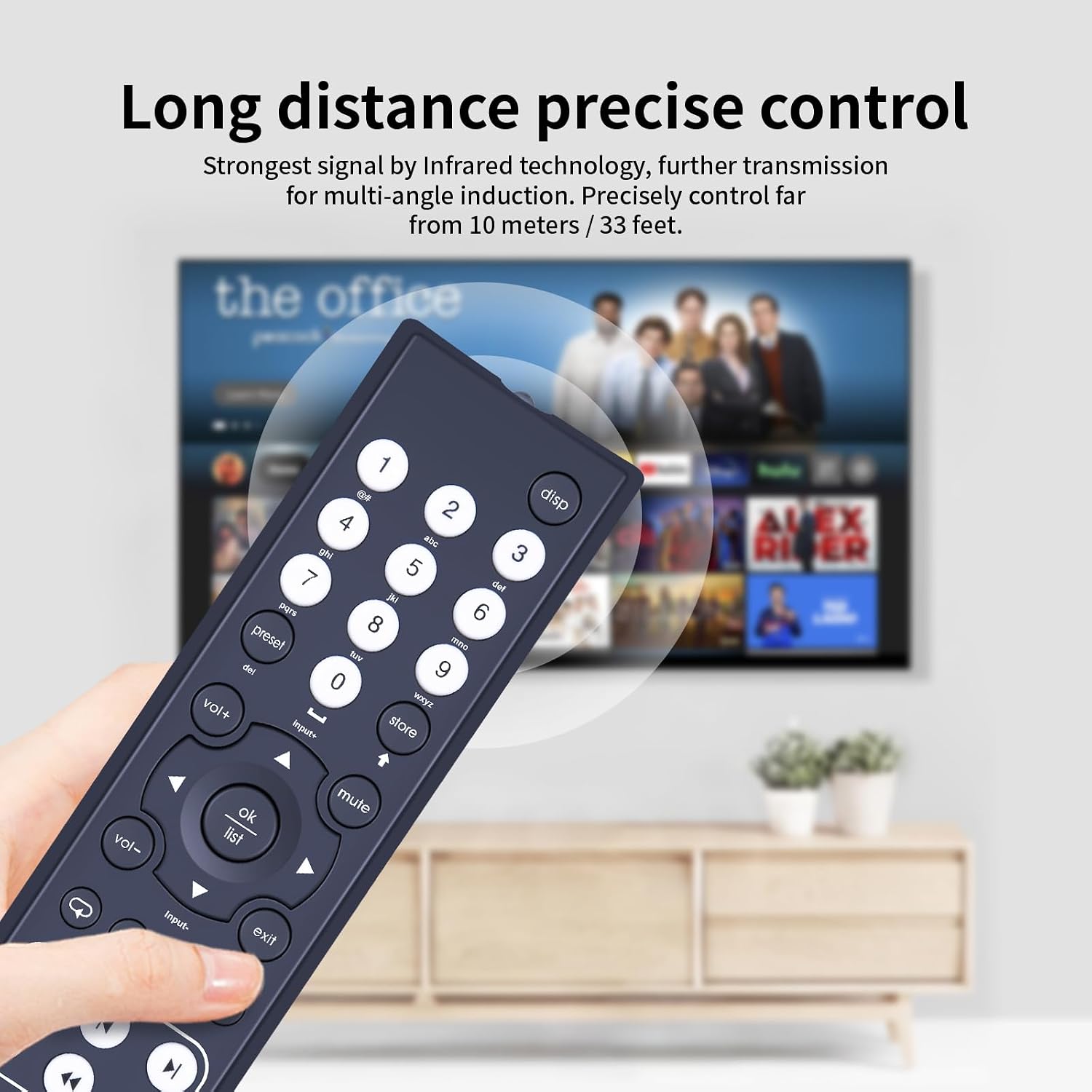 Thumbnail 5 de TCNOUMT replacement remote control for Naim SuperUniti & Uniti streamers/amplifiers