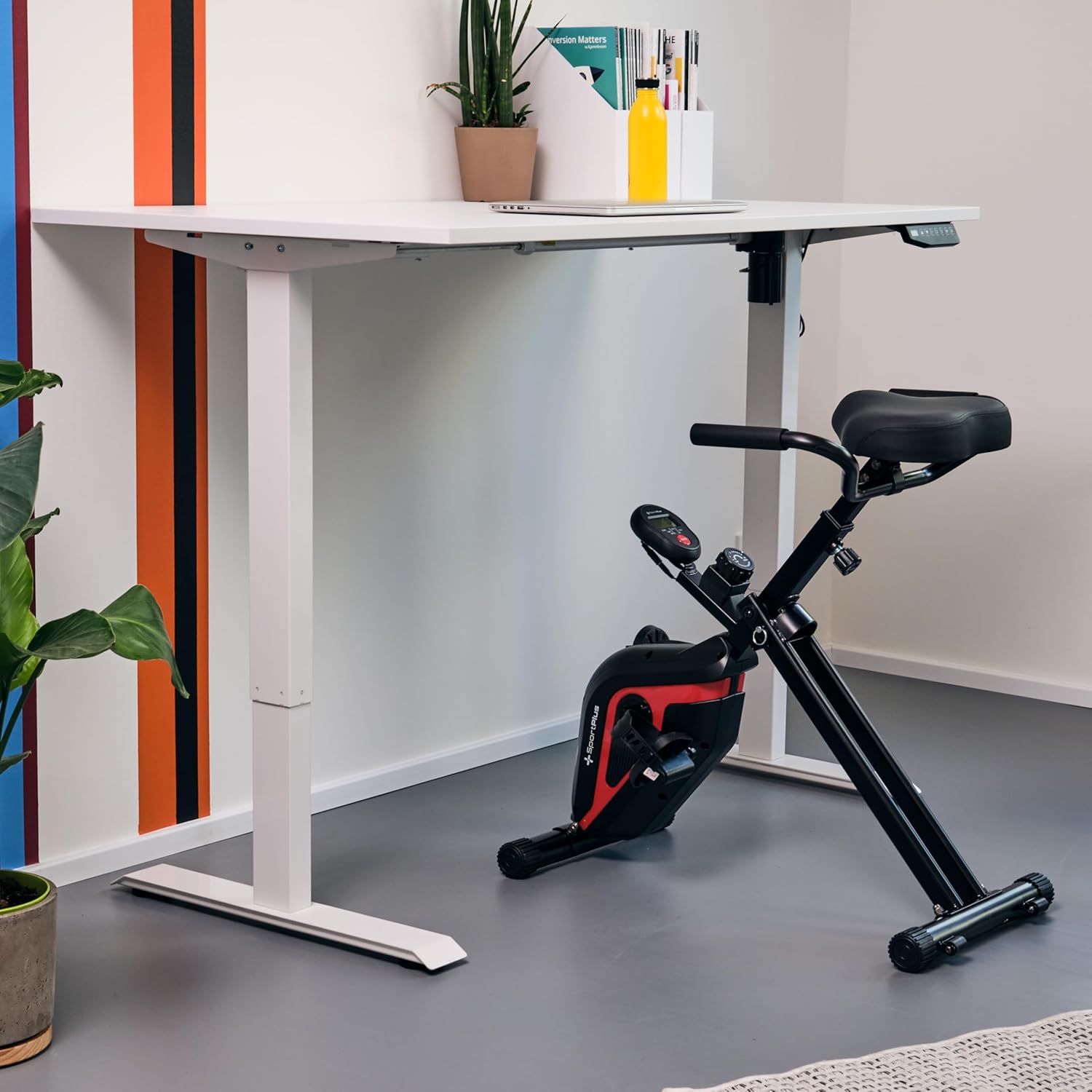 Thumbnail 2 de SportPlus vélo d'exercice pliable 8–24 niveaux silencieux