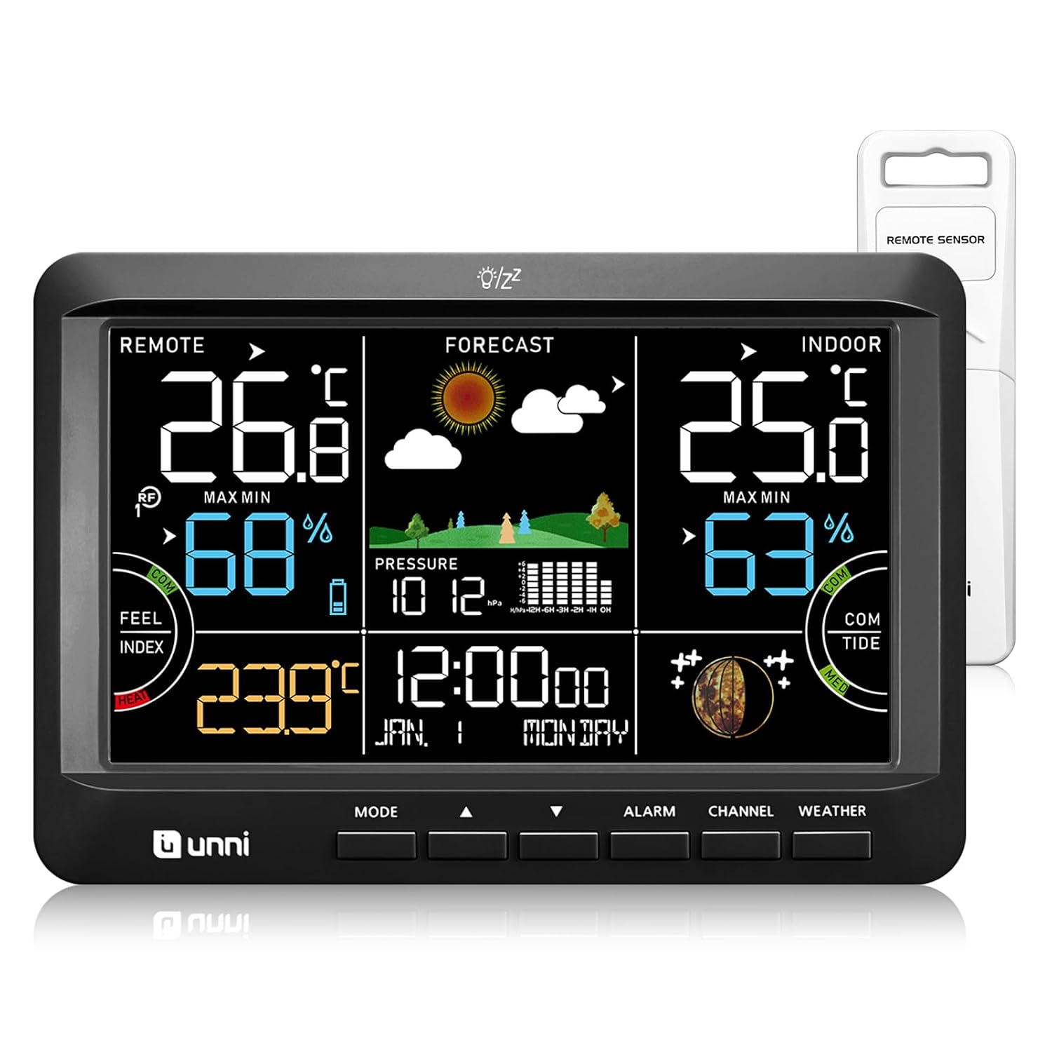 Thumbnail 6 de U UNNI weather station thermometer, 100 m